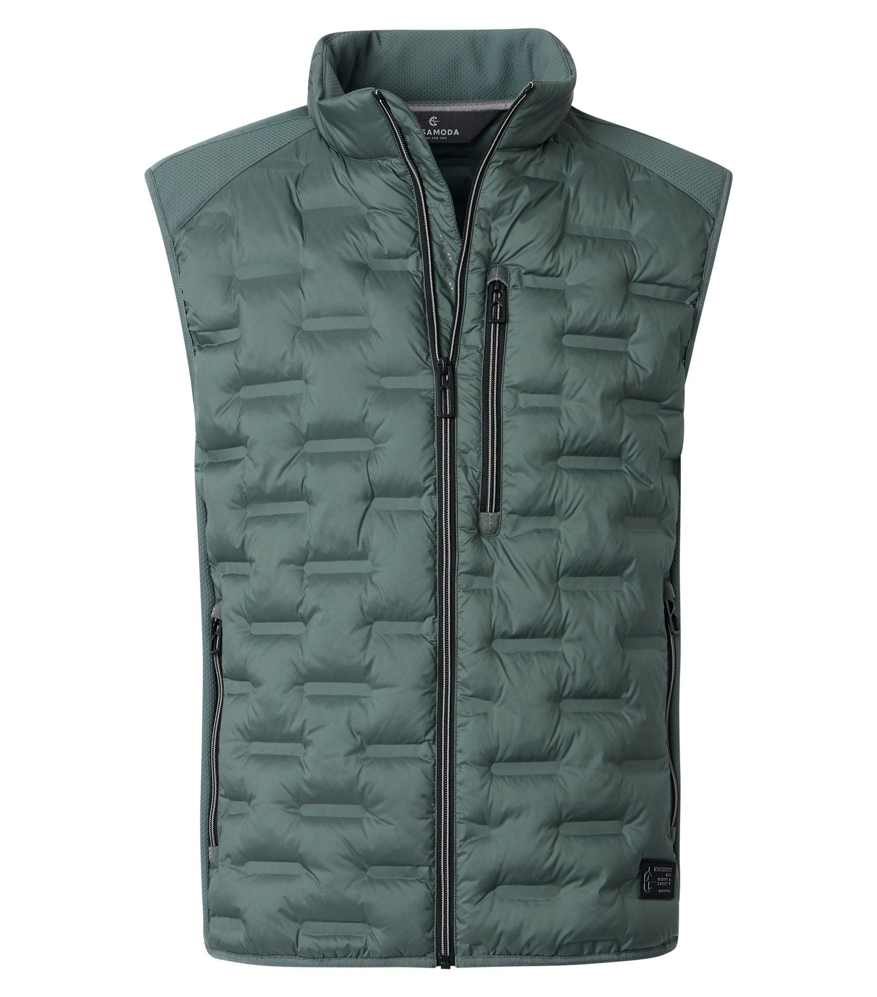 Casa Moda Herren Westen  Tuerkis