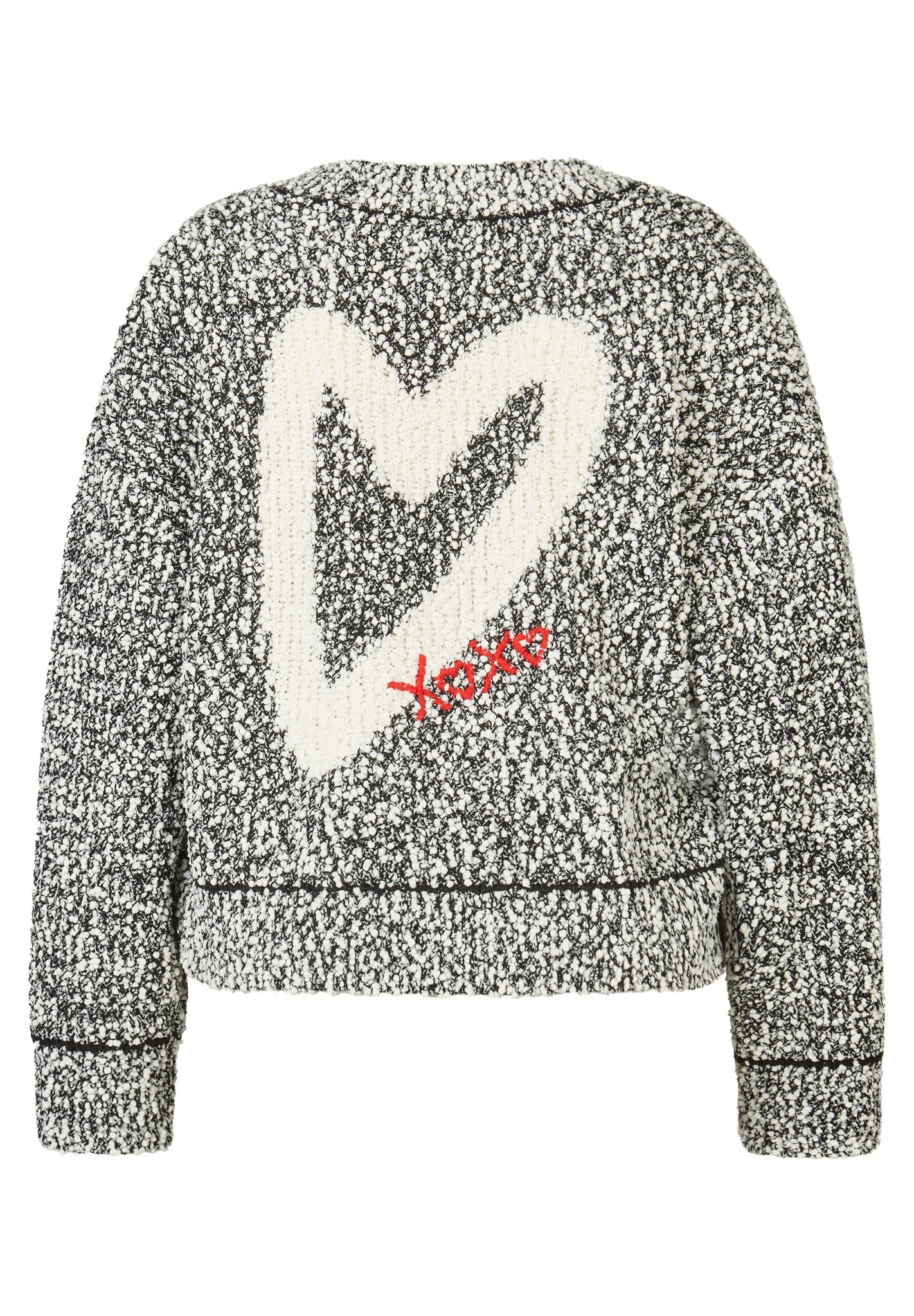 Le Comte Damen Strickjacken Schwarz