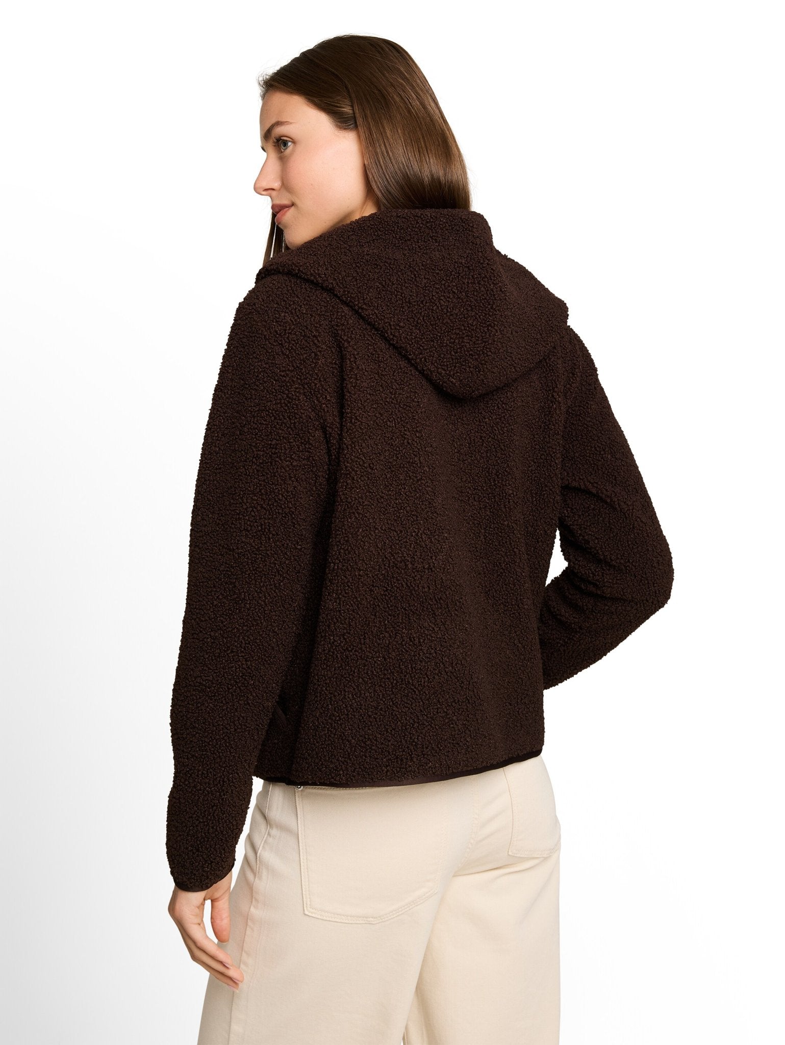Tom Tailor Damen Sweatshirts Java Dark Brown