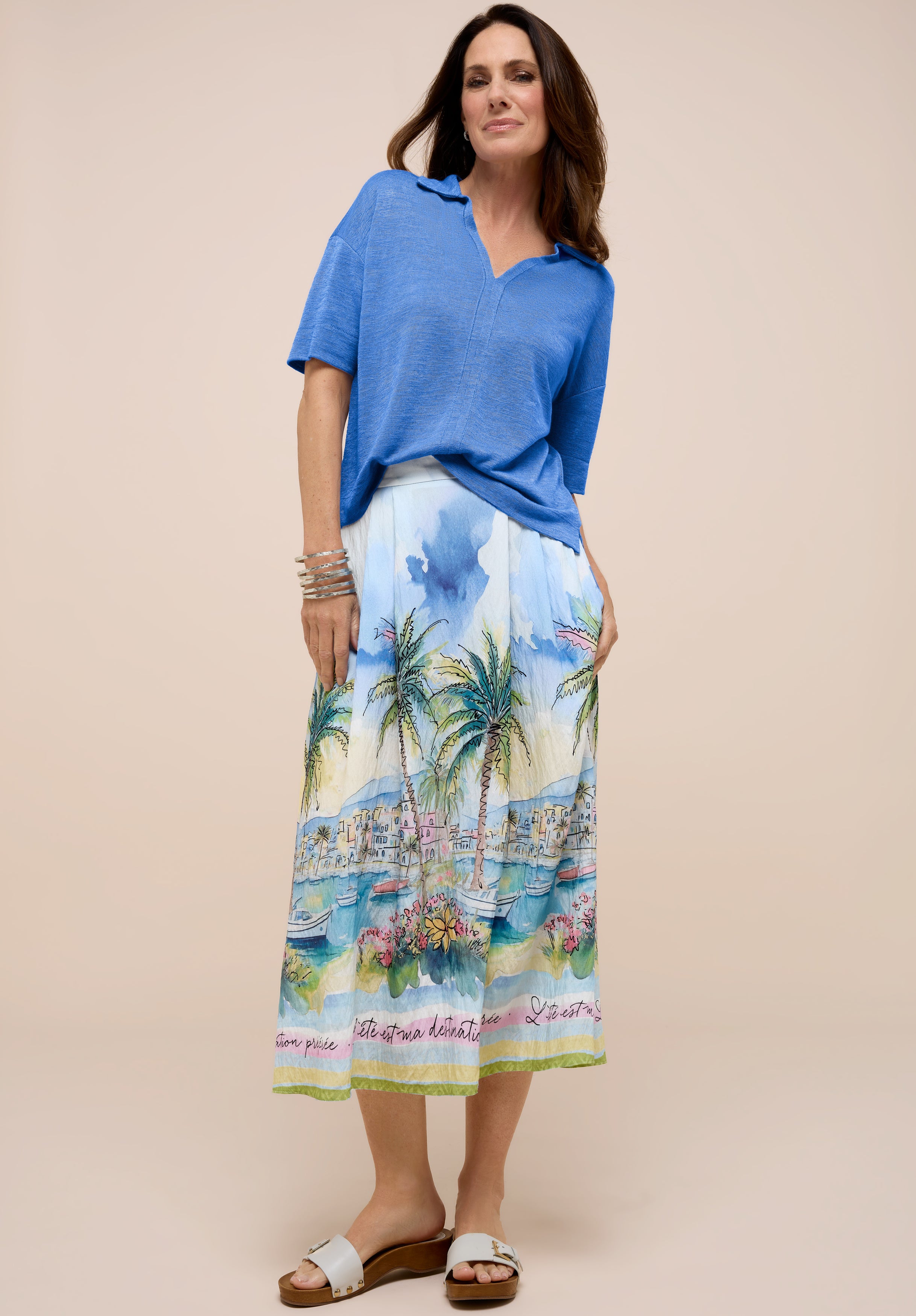 Bianca Damen T-Shirts Dark Lake