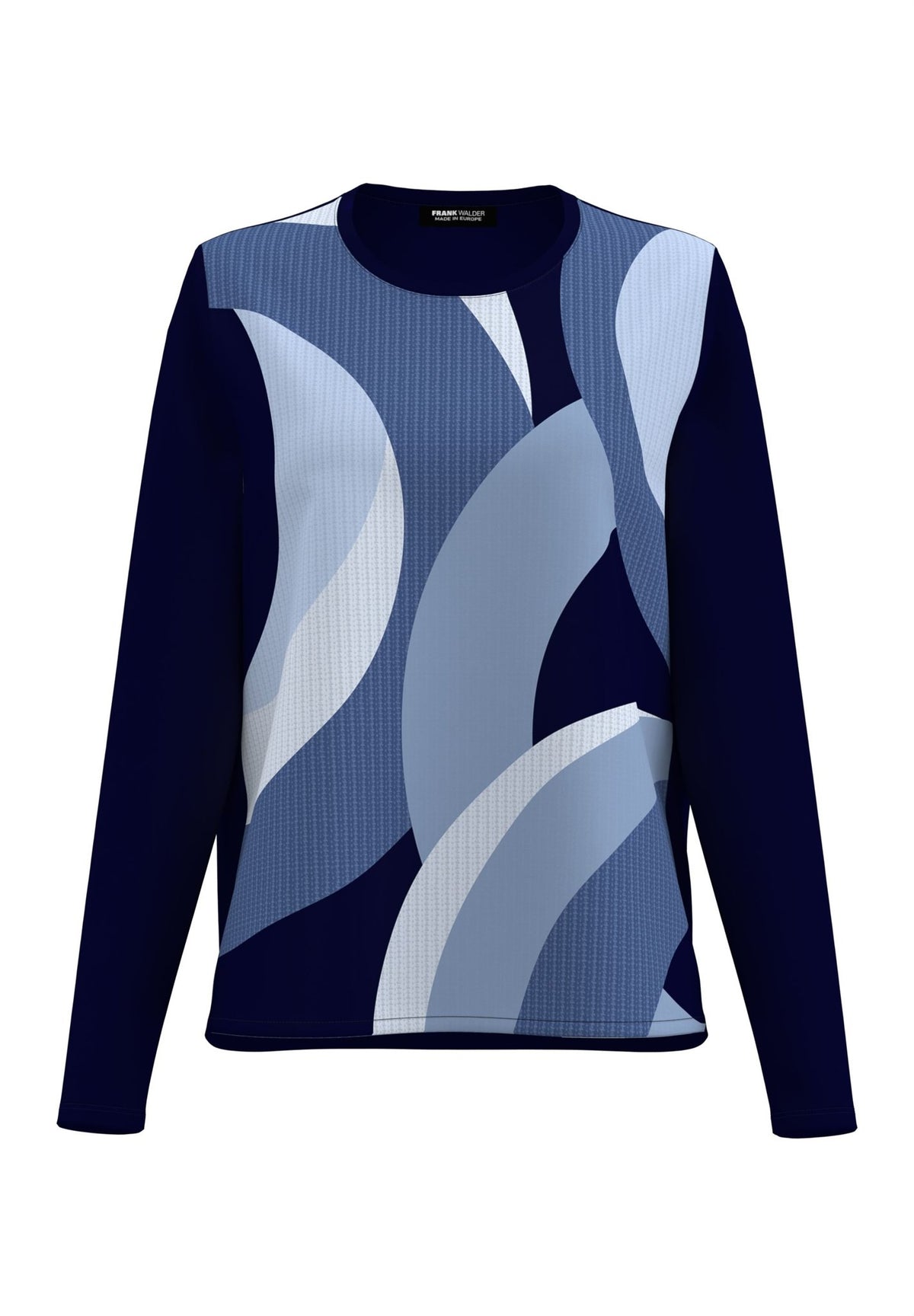 Frank Walder Damen Blusen kurz Druck