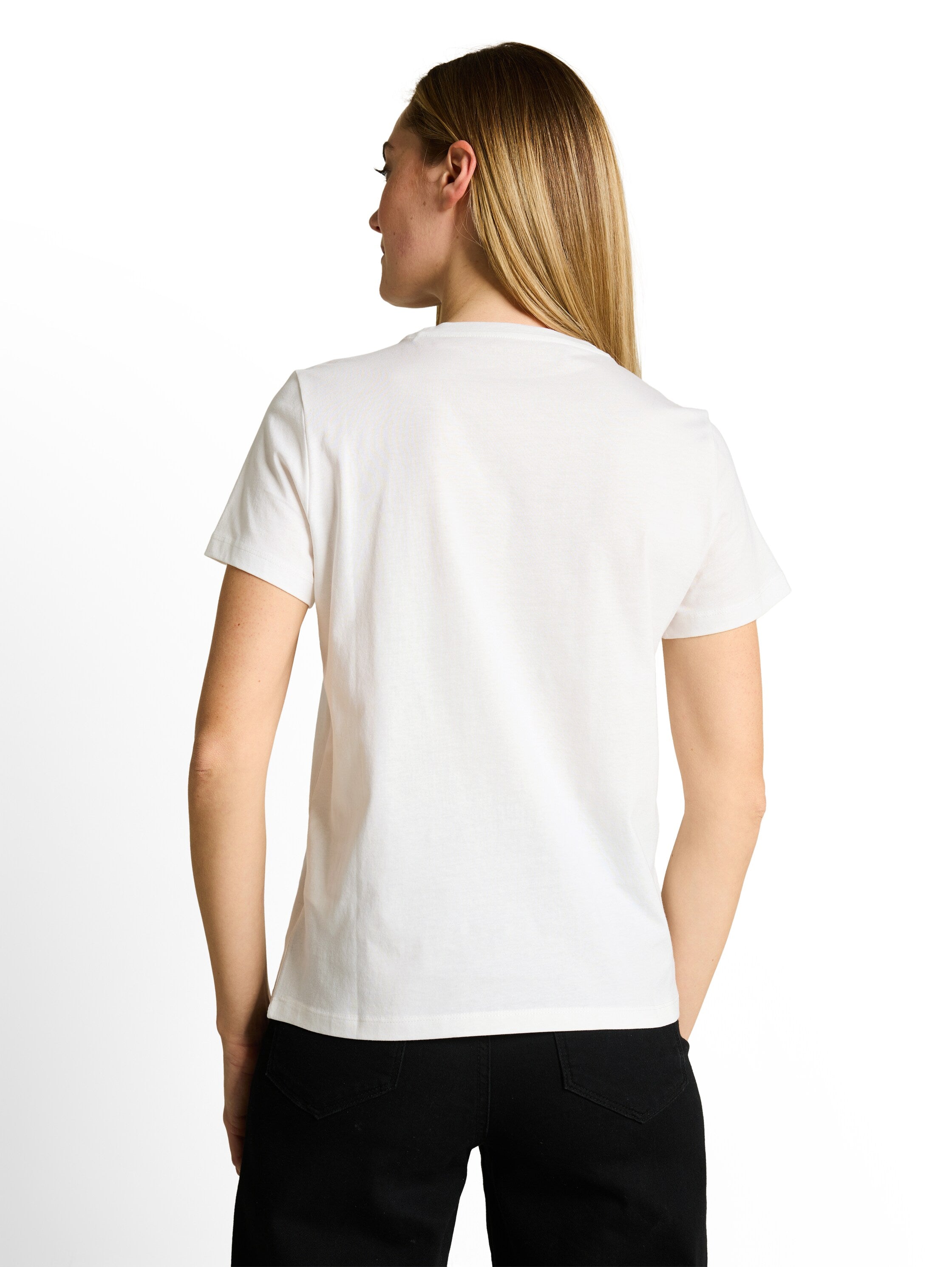 Tom Tailor Damen T-Shirts Whisper White