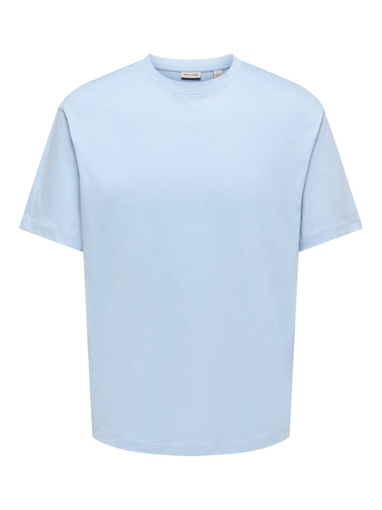 Only & Sons Herren T-Shirts kurz Cerulean