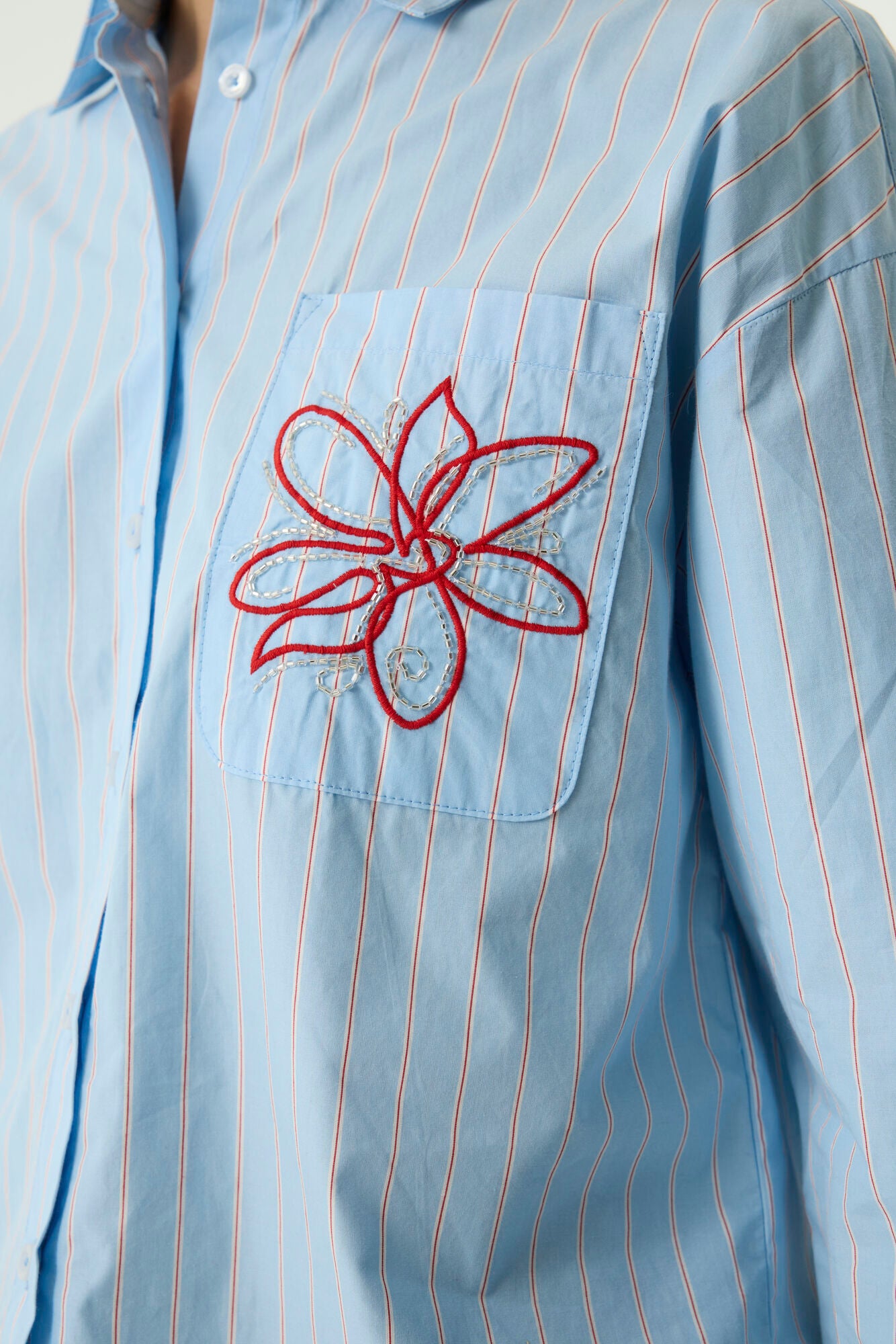 Garcia Damen Blusen Breeze Blue