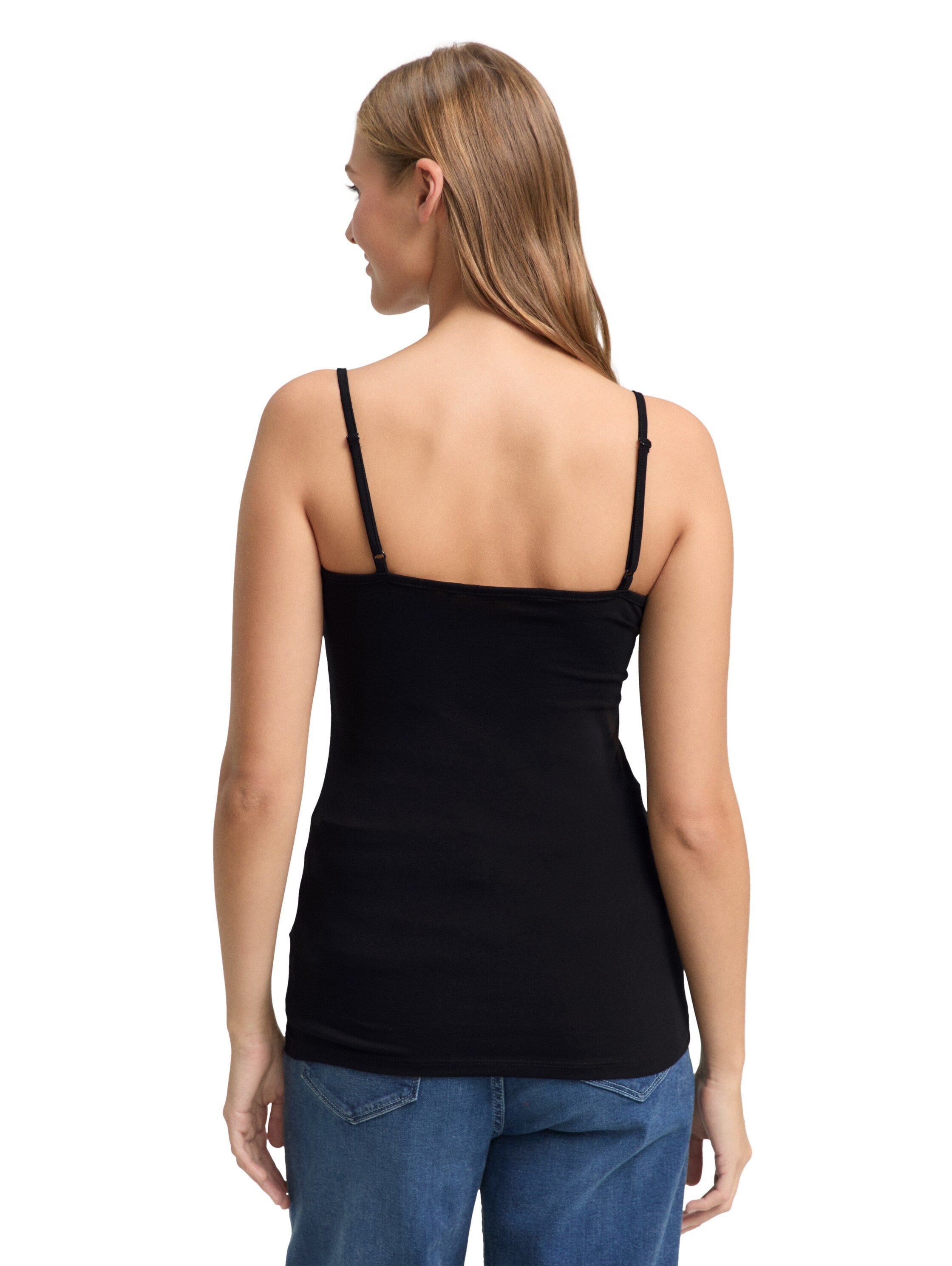 Tom Tailor denim Damen Tops Deep Black