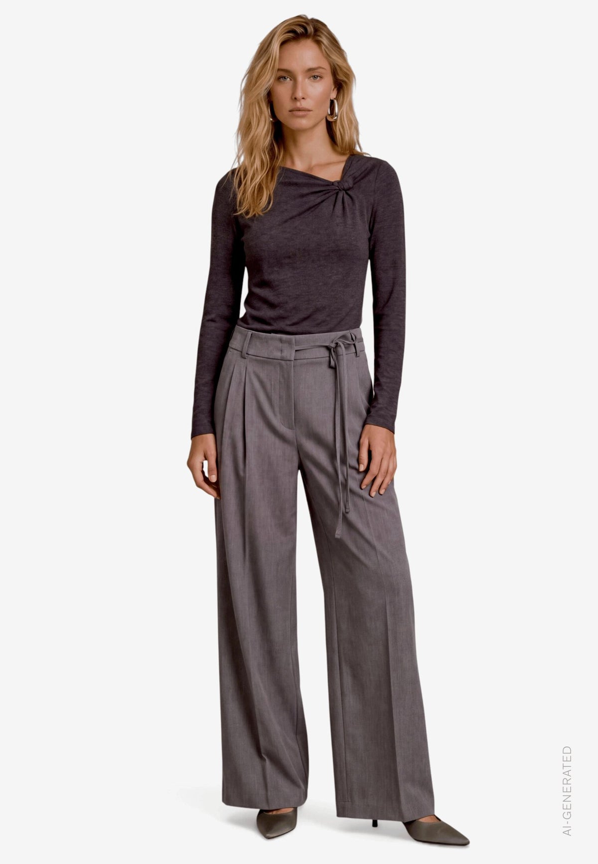 Zero Damen T-Shirts Anthracite Mela