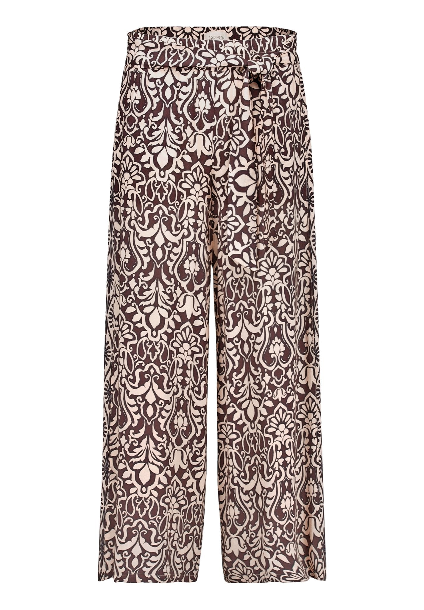 Cartoon Damen Hosen Patch Brown/Cre