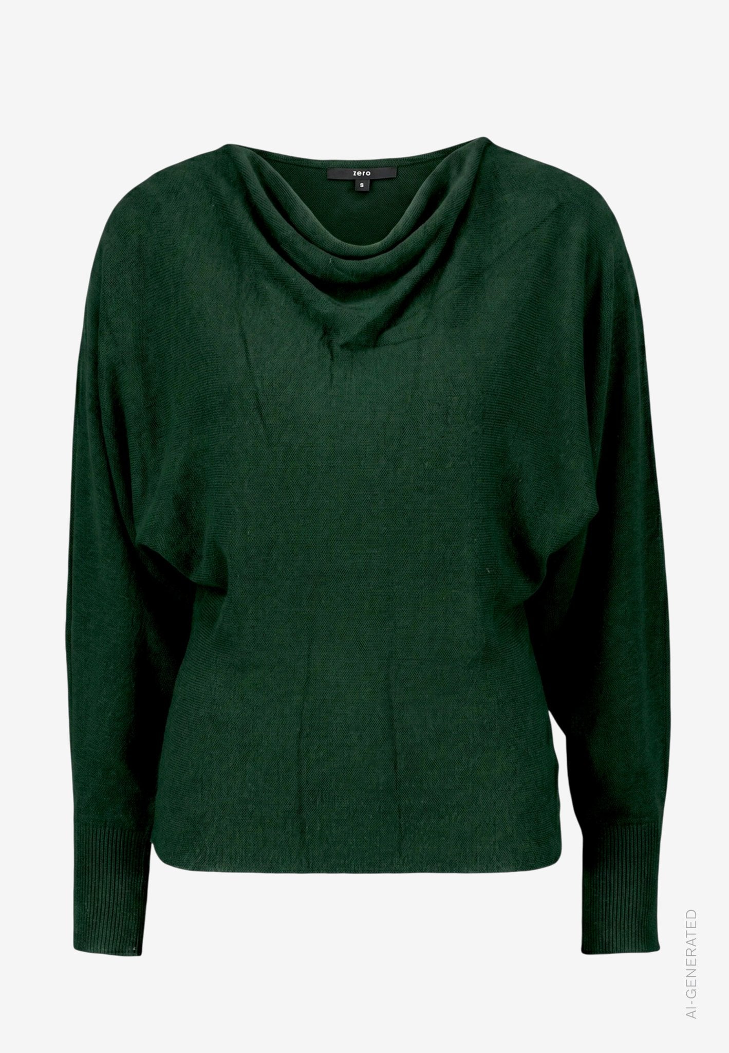 Zero Damen Pullover Green Forest