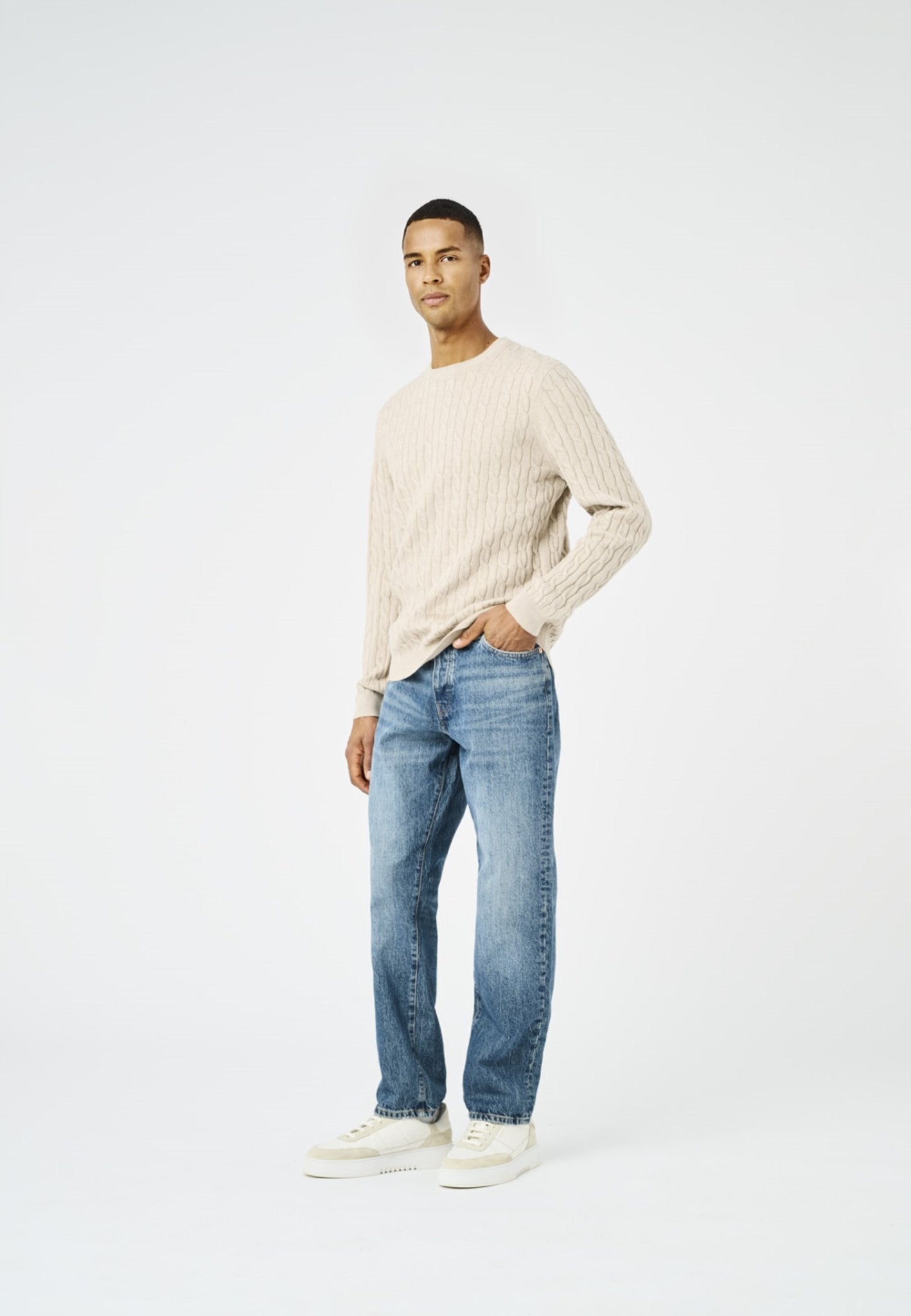 Only & Sons Herren Pullover Oatmeal/Melange