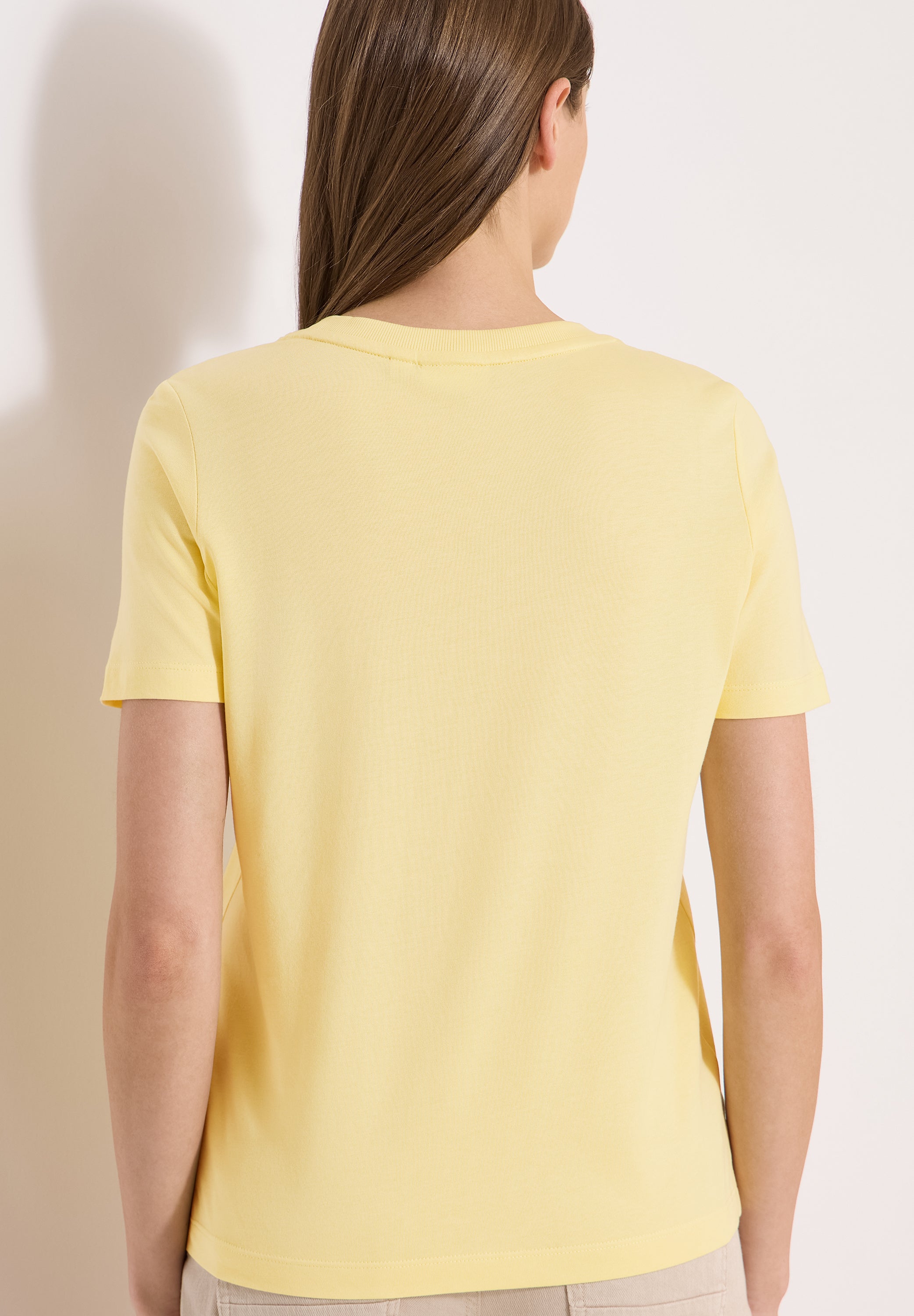 Cecil Damen T-Shirts  Buttermil