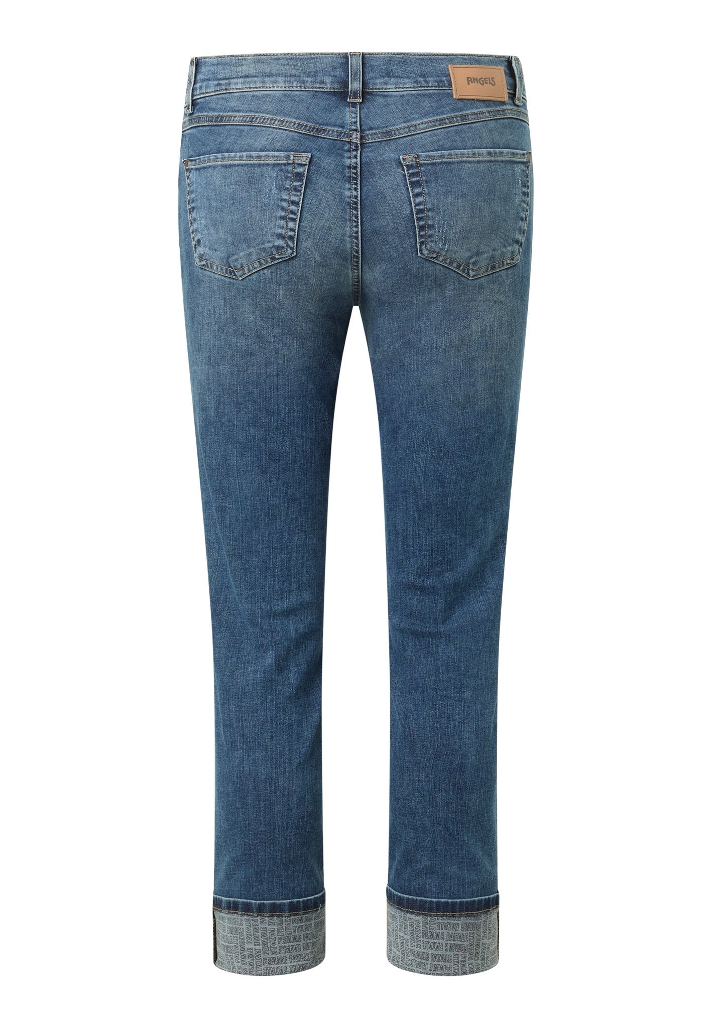 Angels Damen Jeans  Mid Blue U