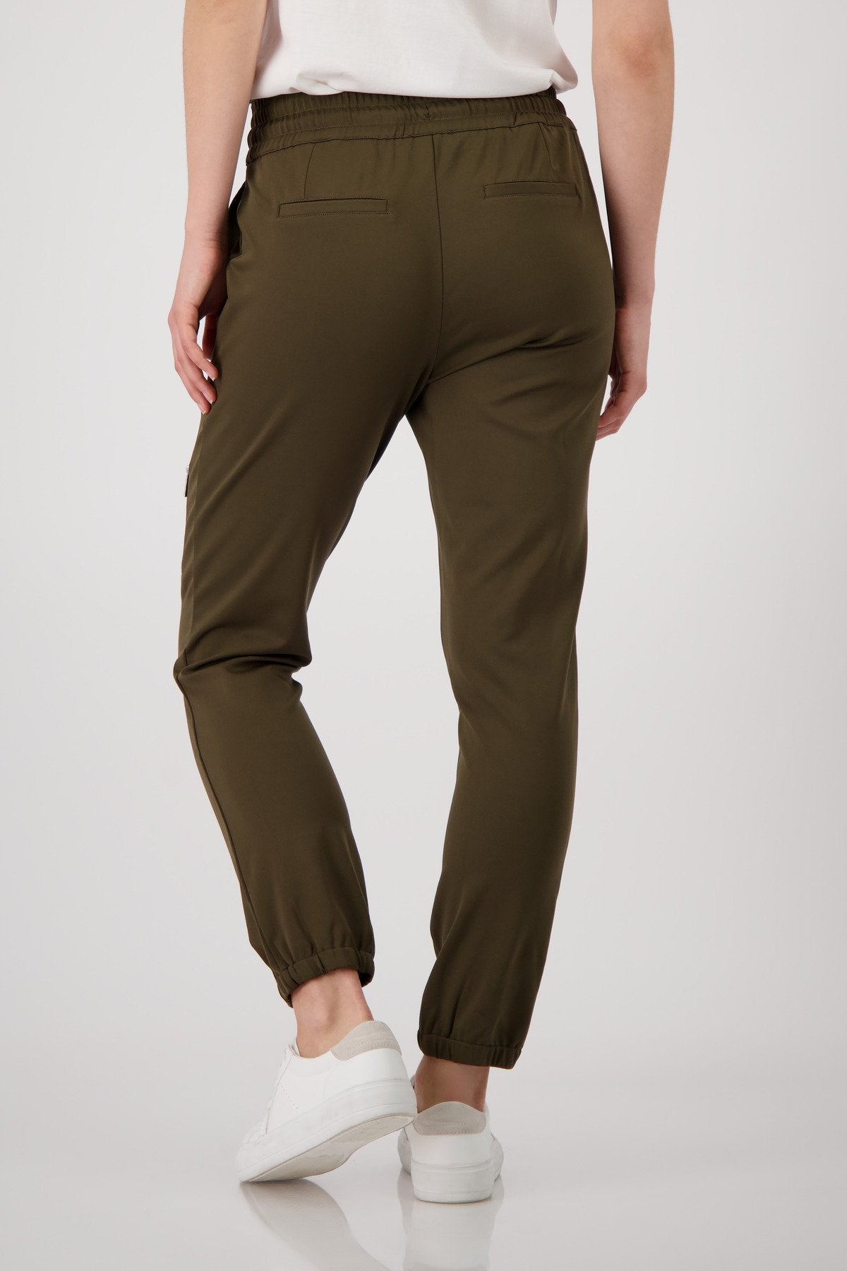 Monari Damen Hosen Olive