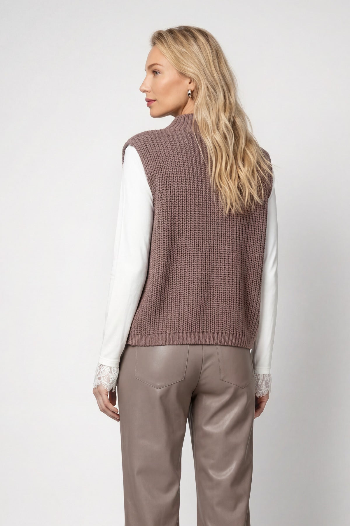 Monari Damen Pullover  Taupe