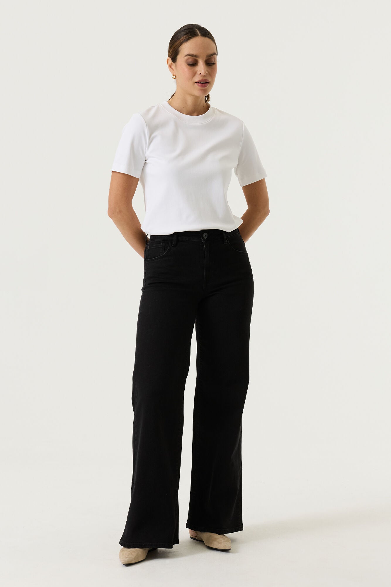 Garcia Damen Jeans Dark Used