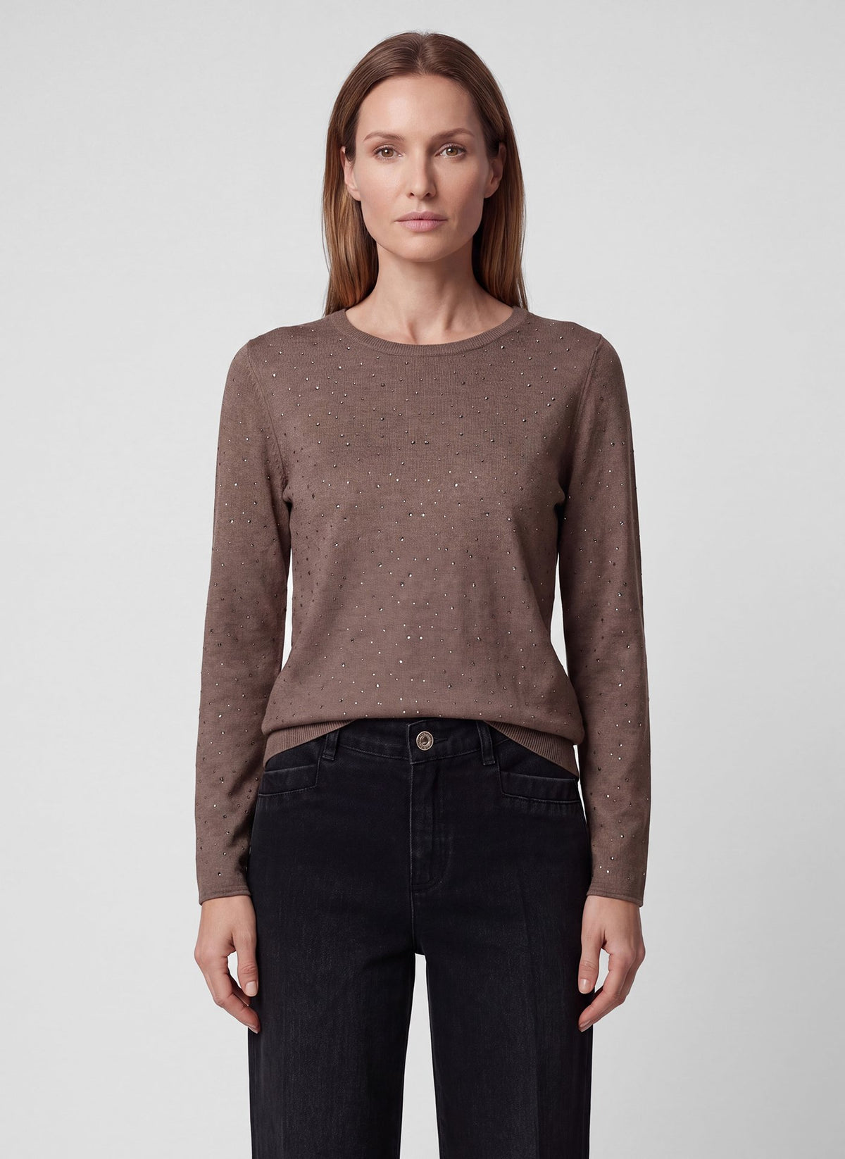 Rabe Damen Pullover Taupe