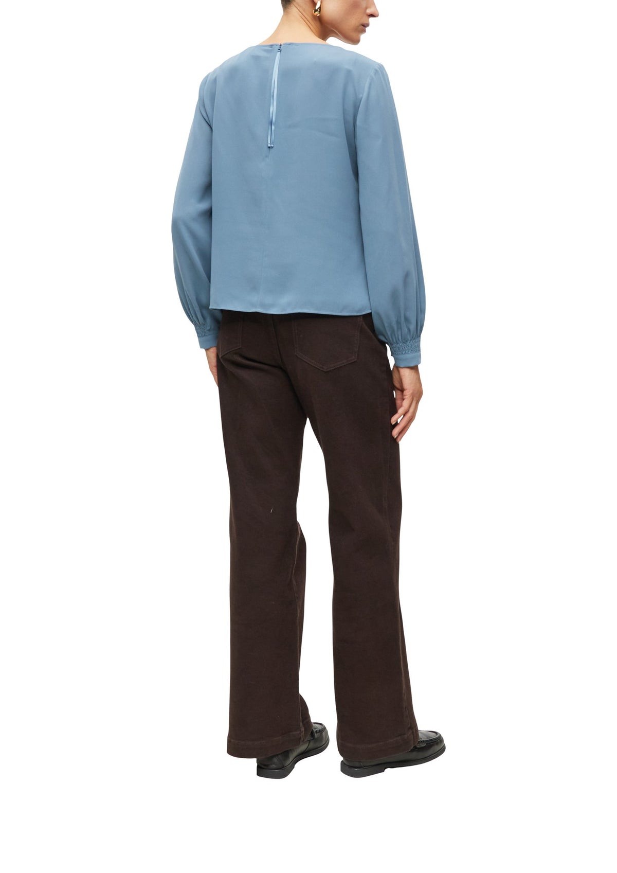 S. Oliver black Damen Blusen  Blue