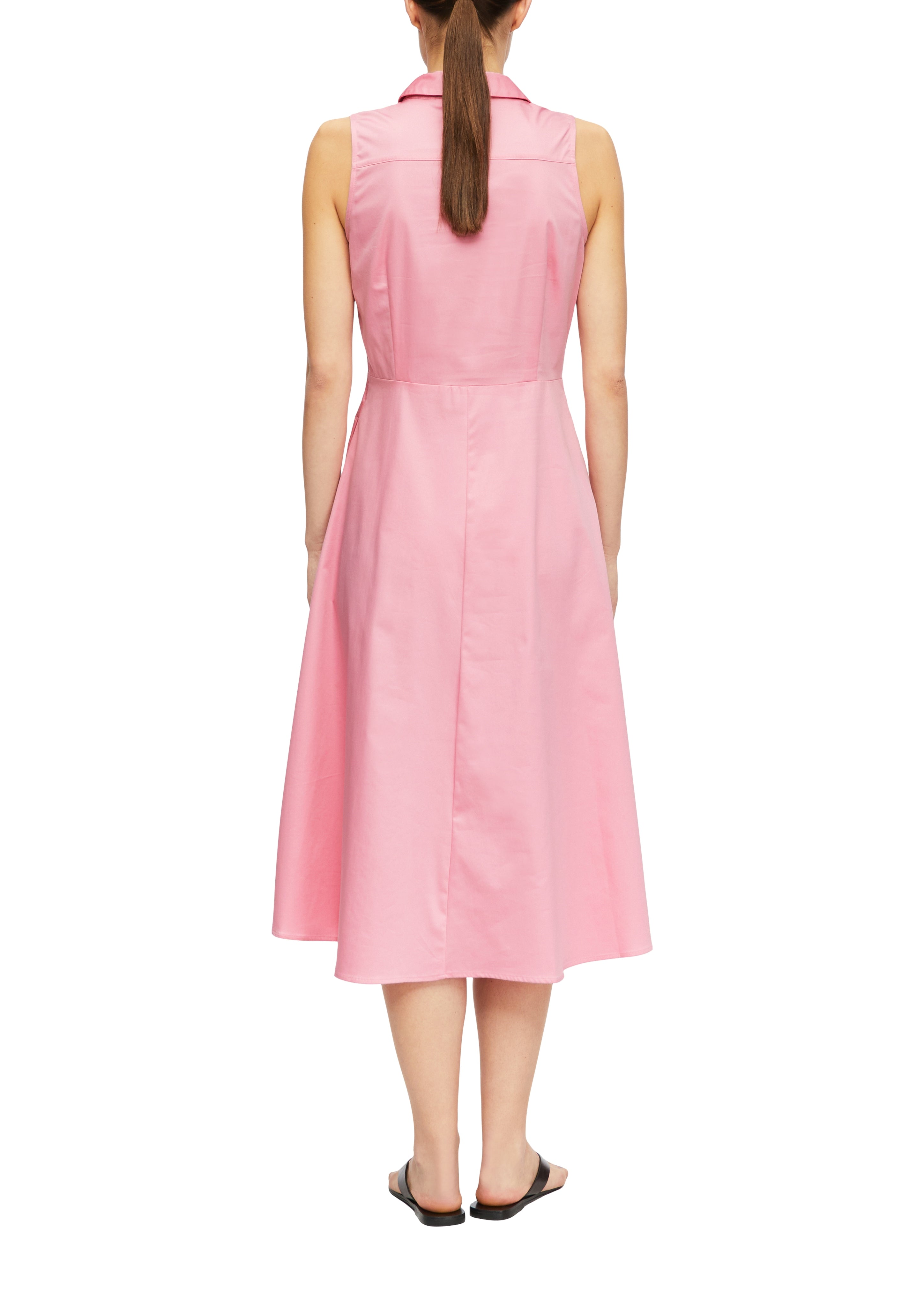 Comma Damen Kleider Lilac/Pink