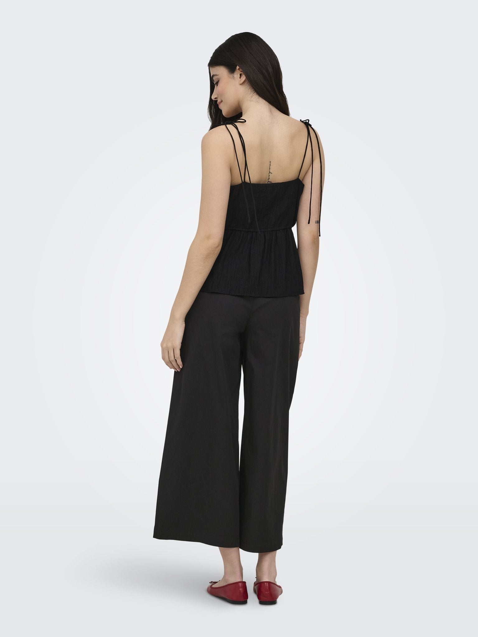 only Damen Hosen Black