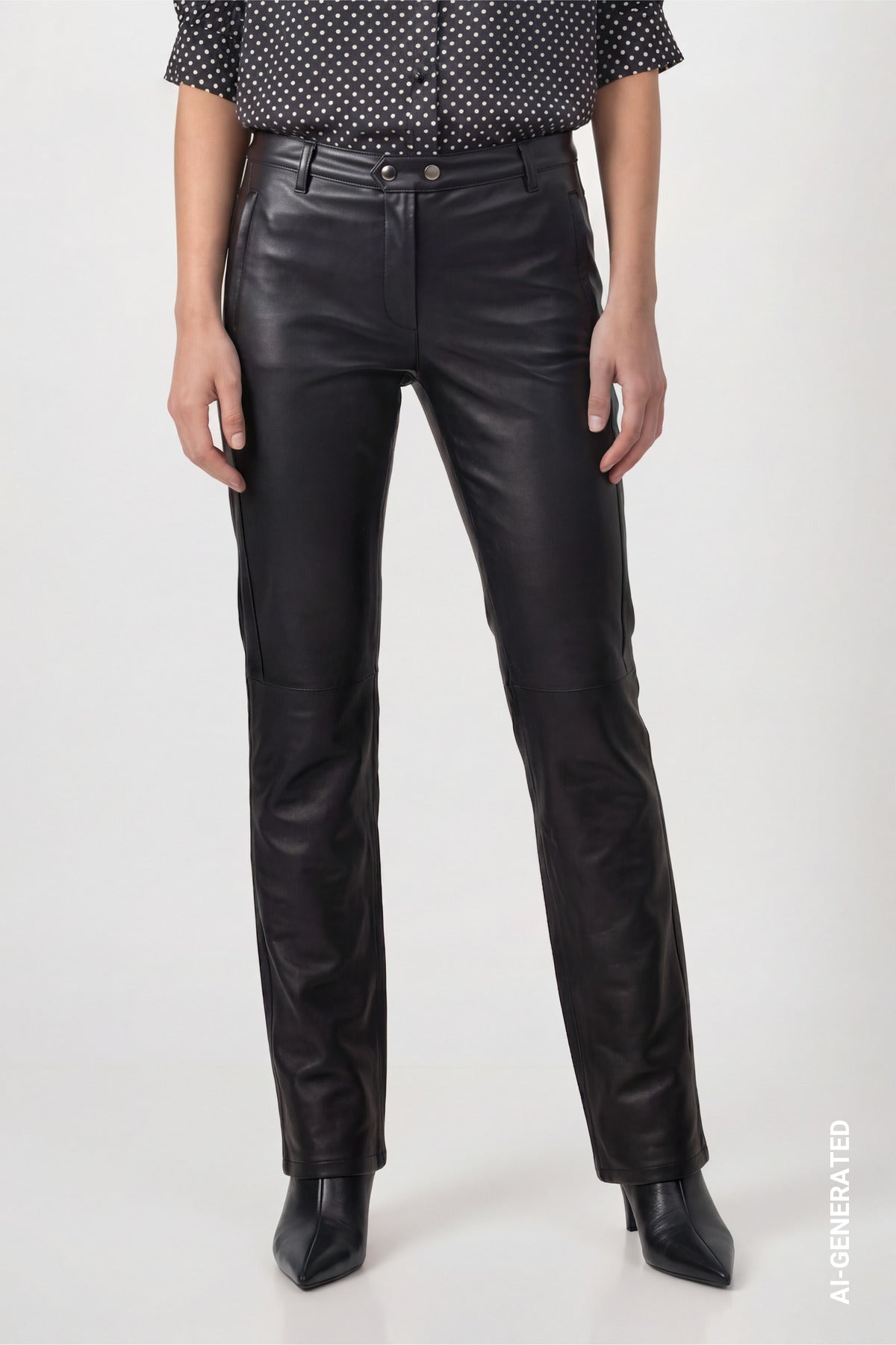 Monari Damen Hosen Schwarz