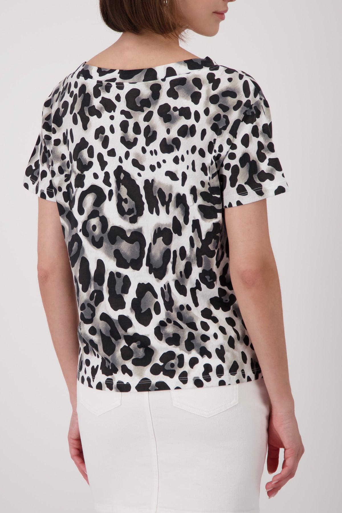 Monari Damen T-Shirts  Coffee Gemu