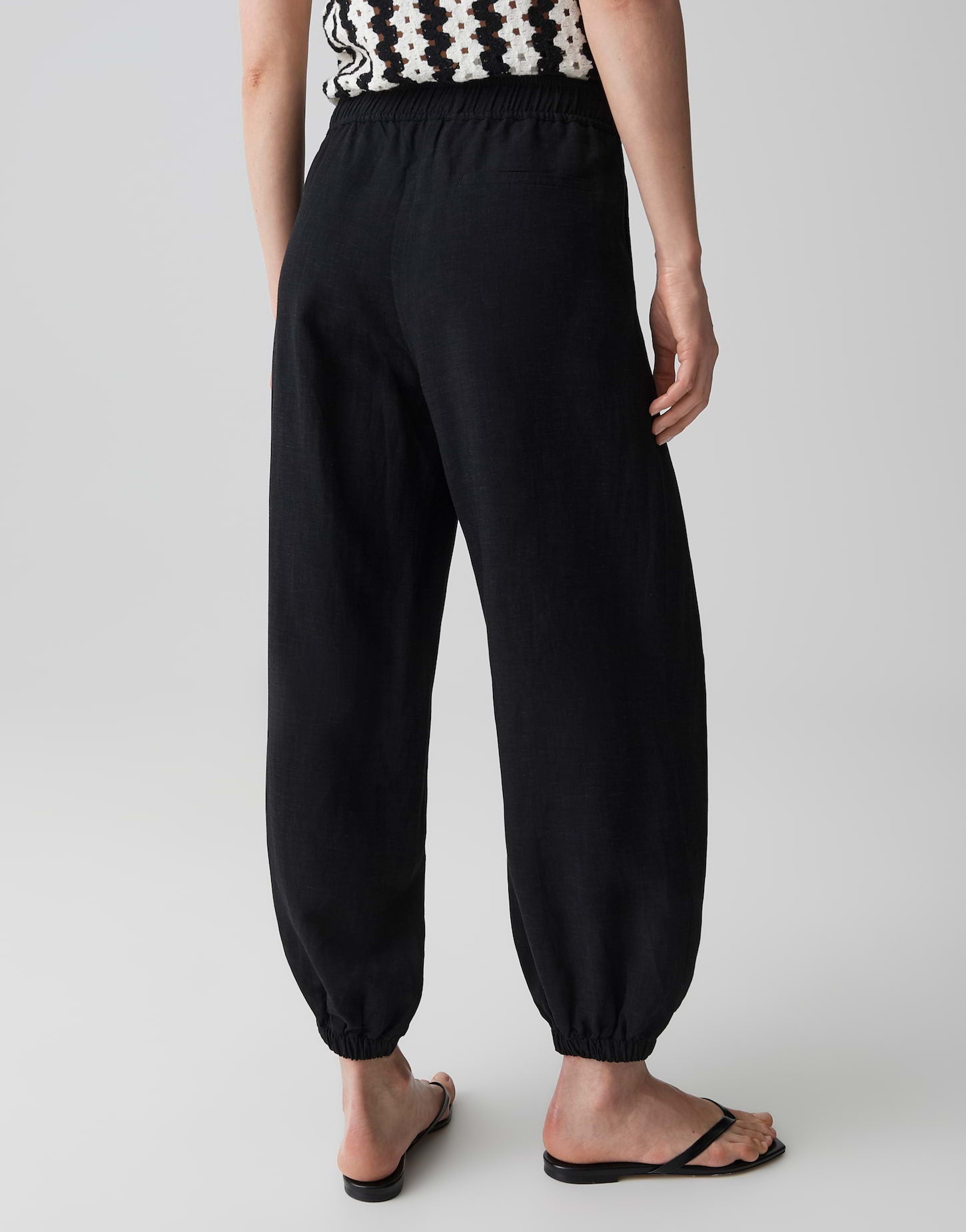 Opus Damen Hosen Black