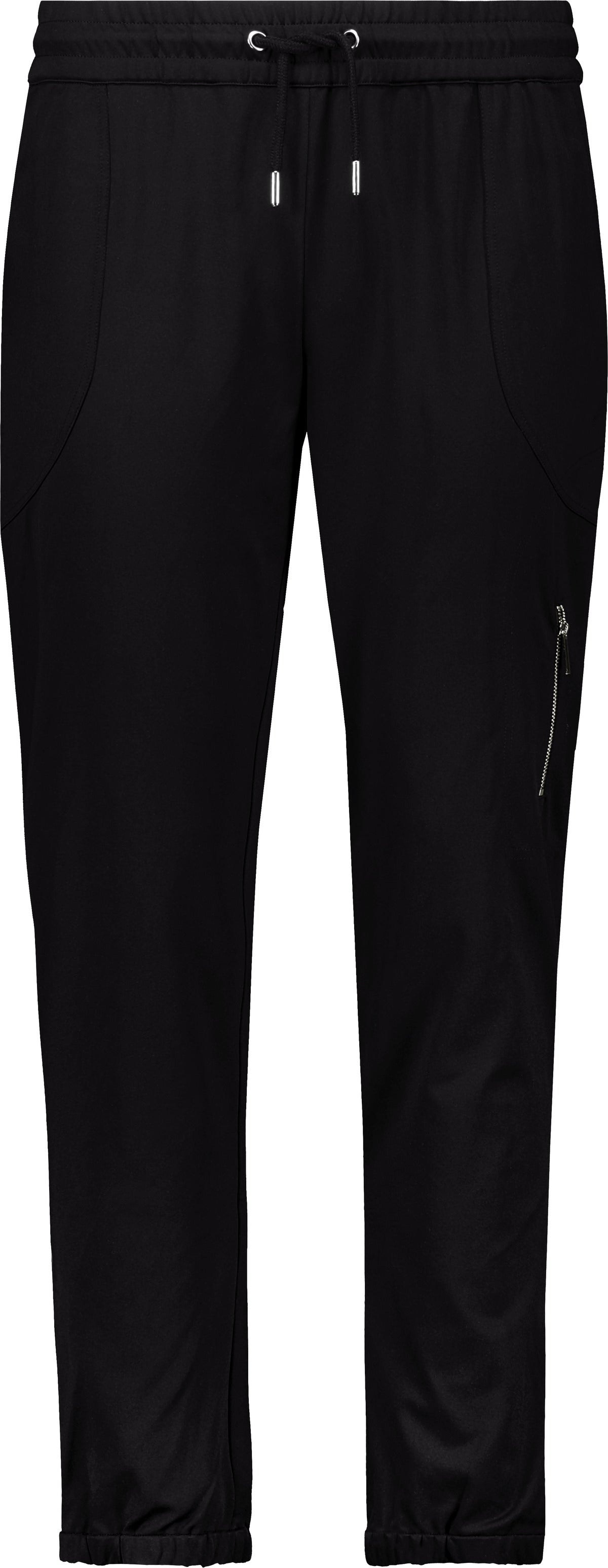Monari Damen Hosen  Schwarz