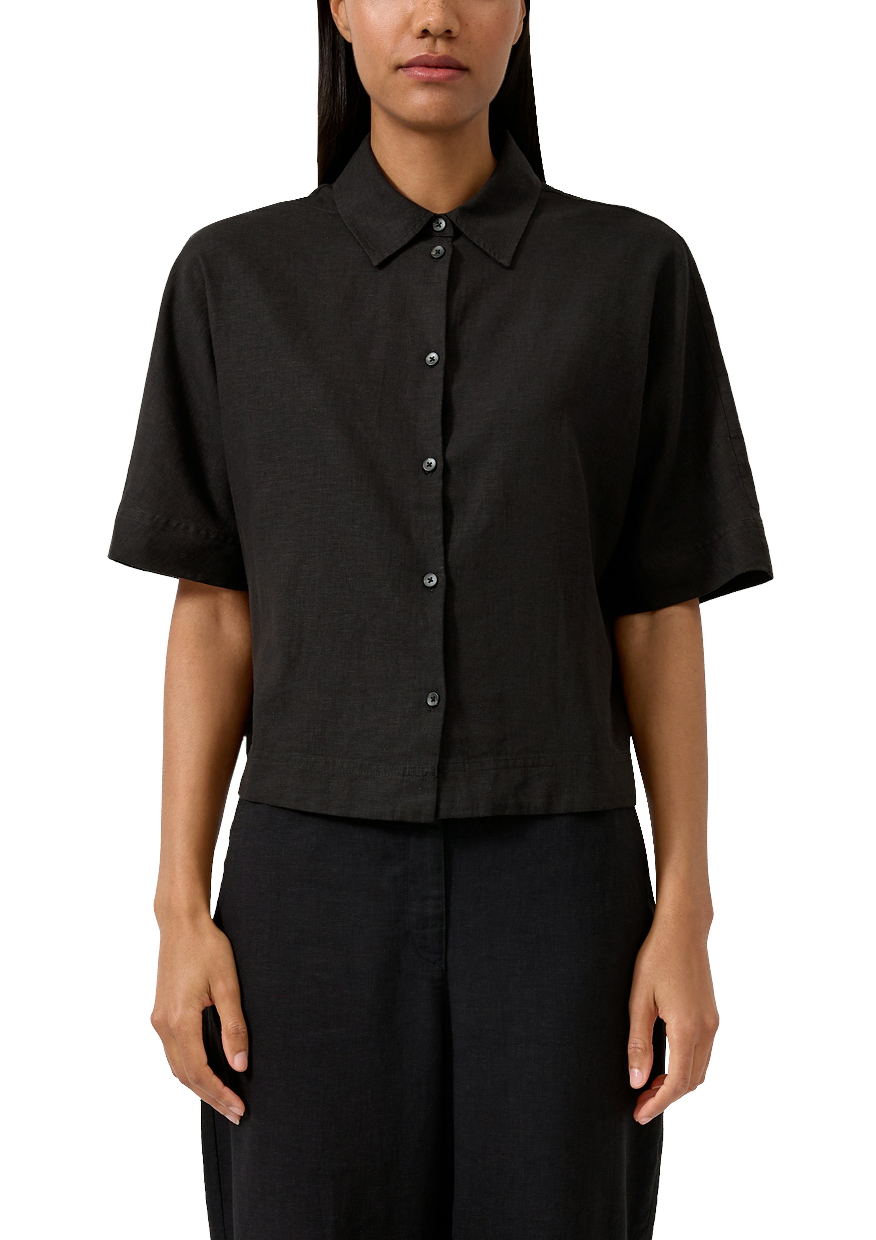 S. Oliver red Damen Blusen Grey/Black