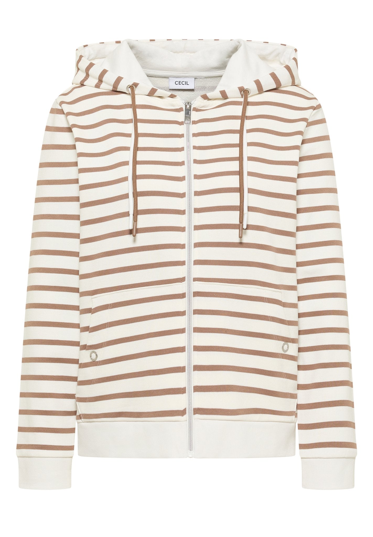Cecil Damen T-Shirts Snow Clou