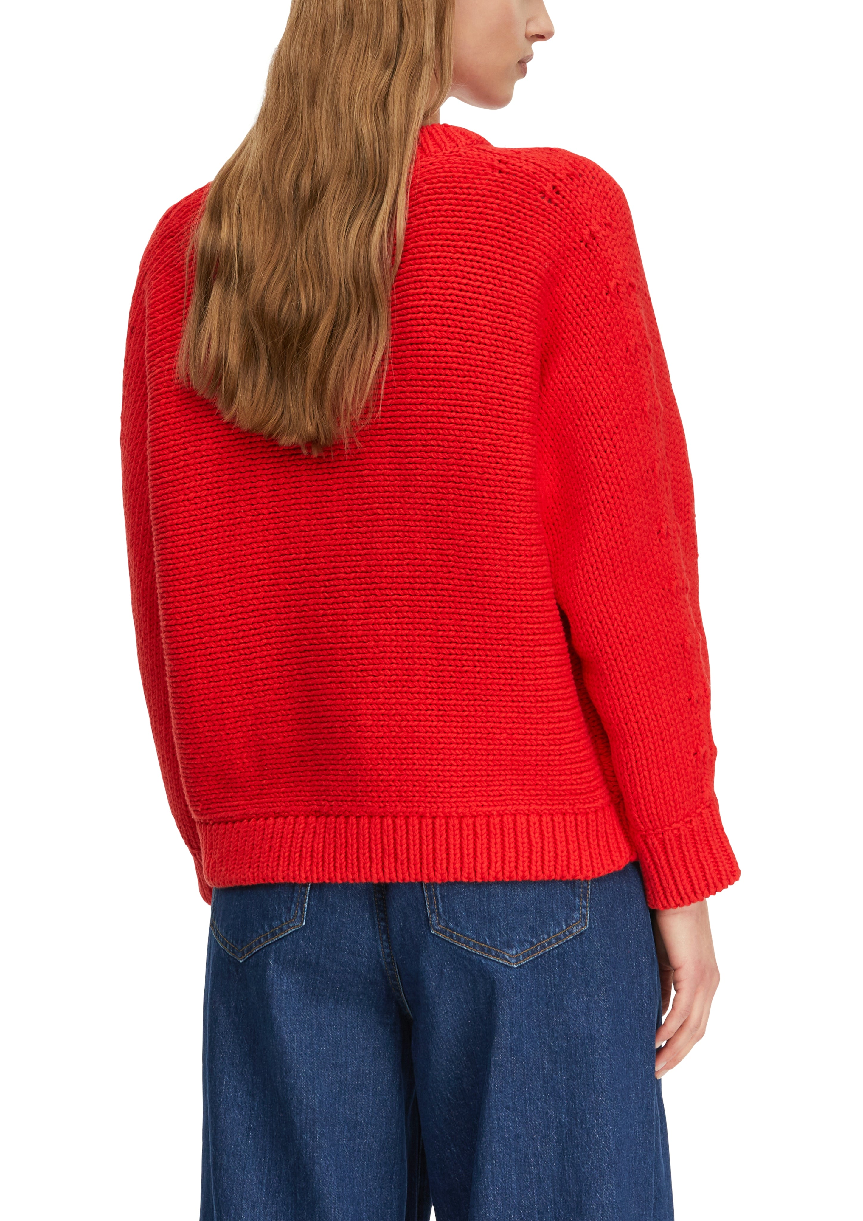 Comma Damen Pullover Red