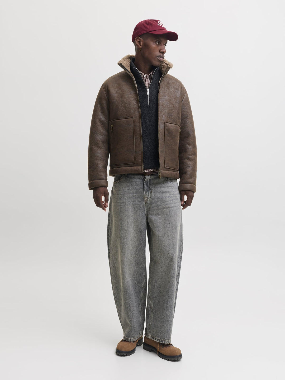 Jack & Jones Herren Jacken Chocolate Brown