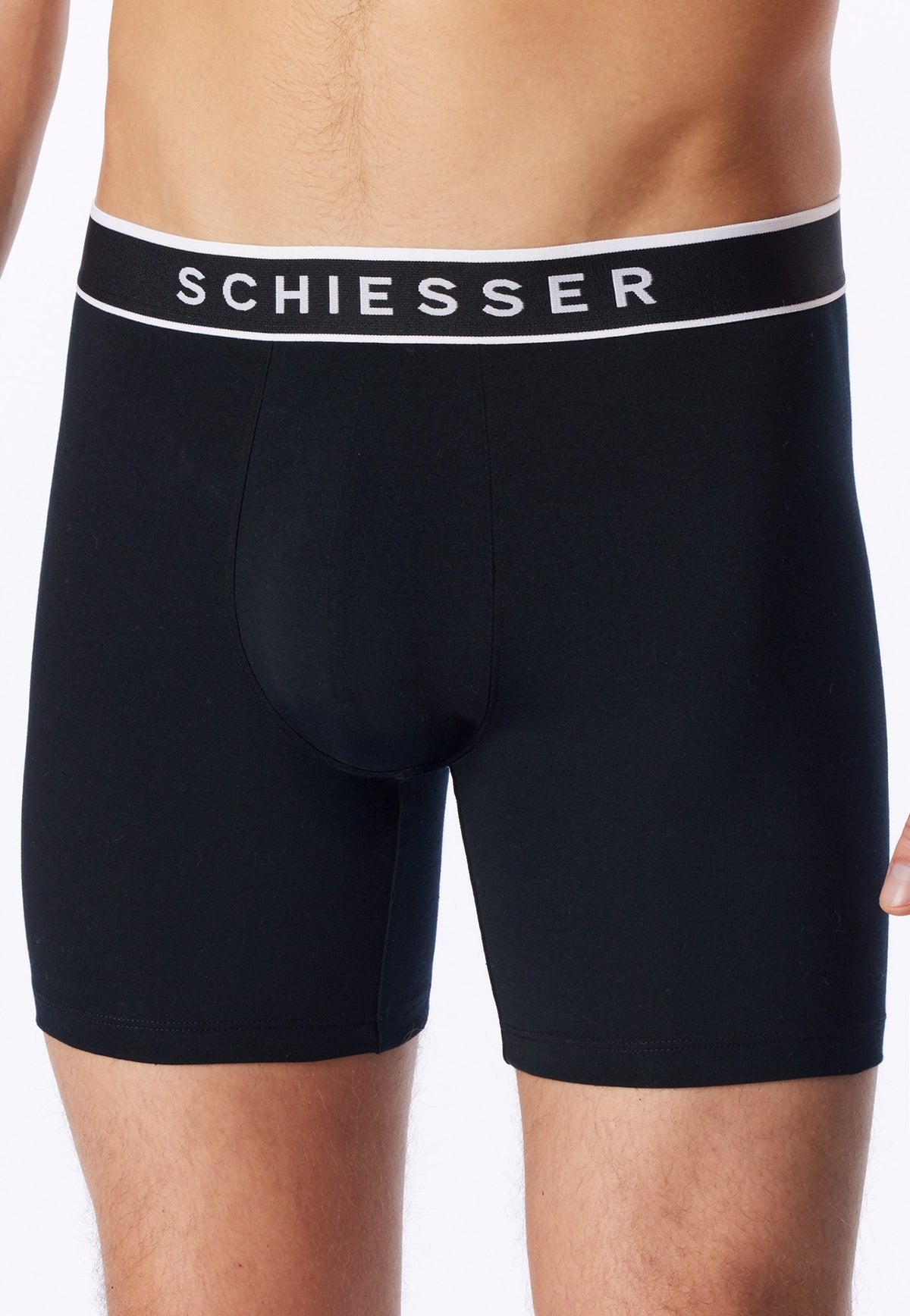 Schiesser Pant Schwarz