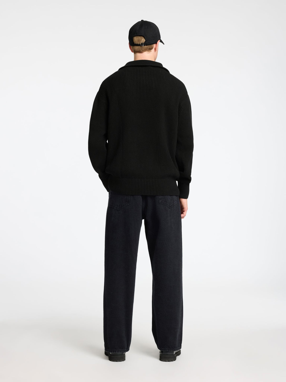 Selected homme Herren Pullover Black