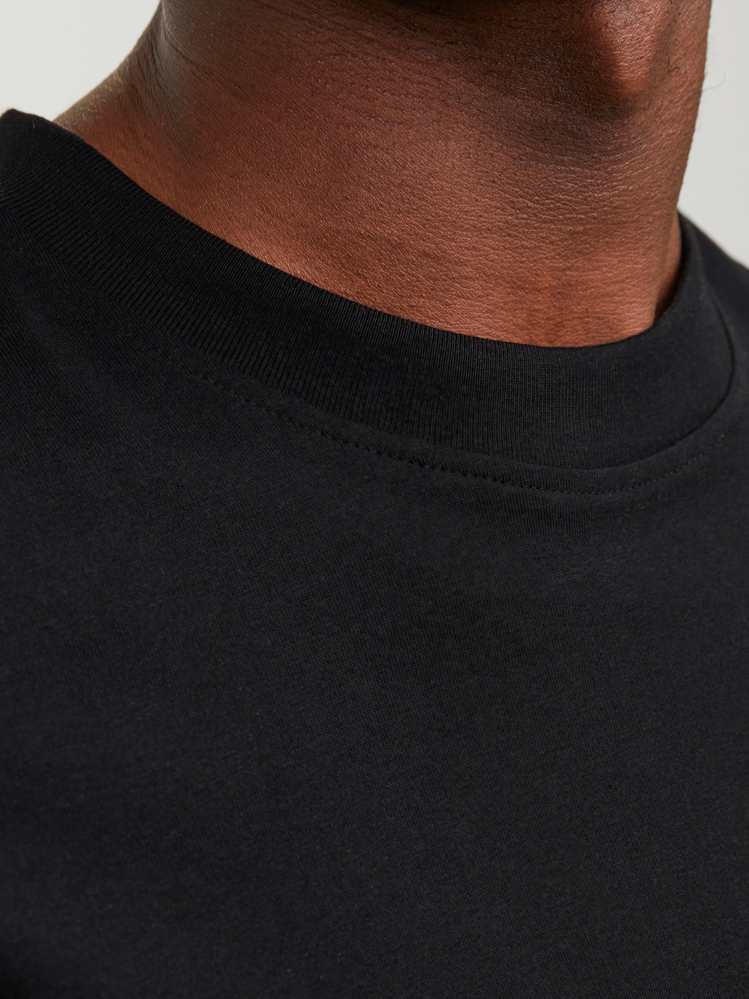 Jack & Jones Herren T-Shirts kurz Black