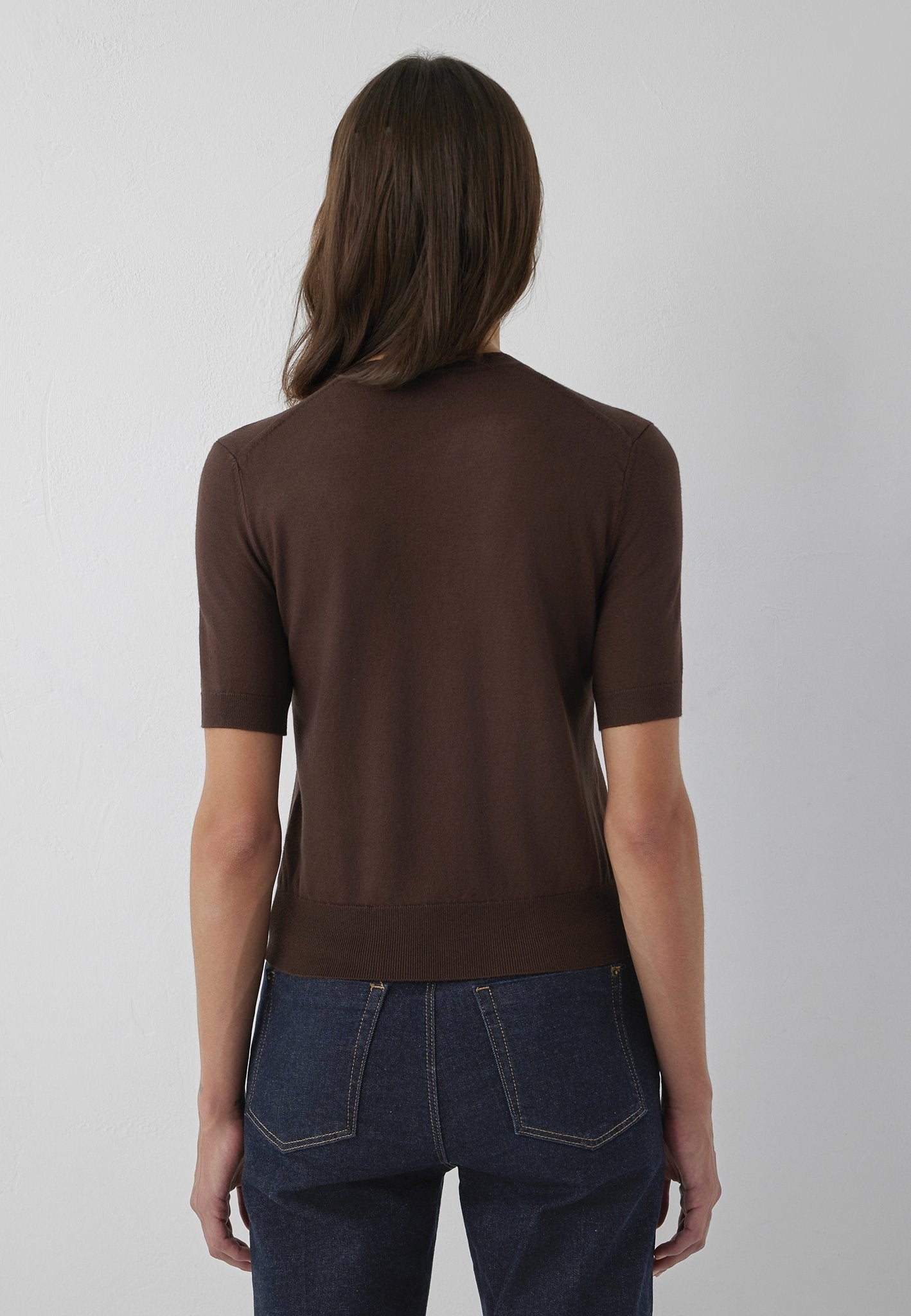 Mavi Damen Pullover Coffee Bean