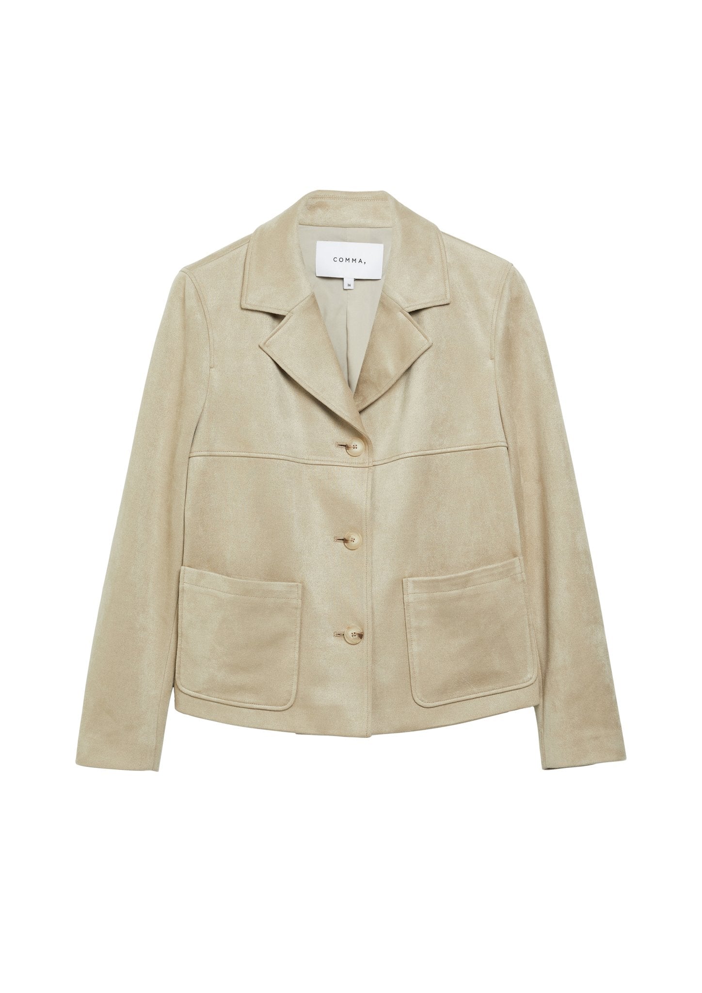 Comma Damen Blazer  Brown
