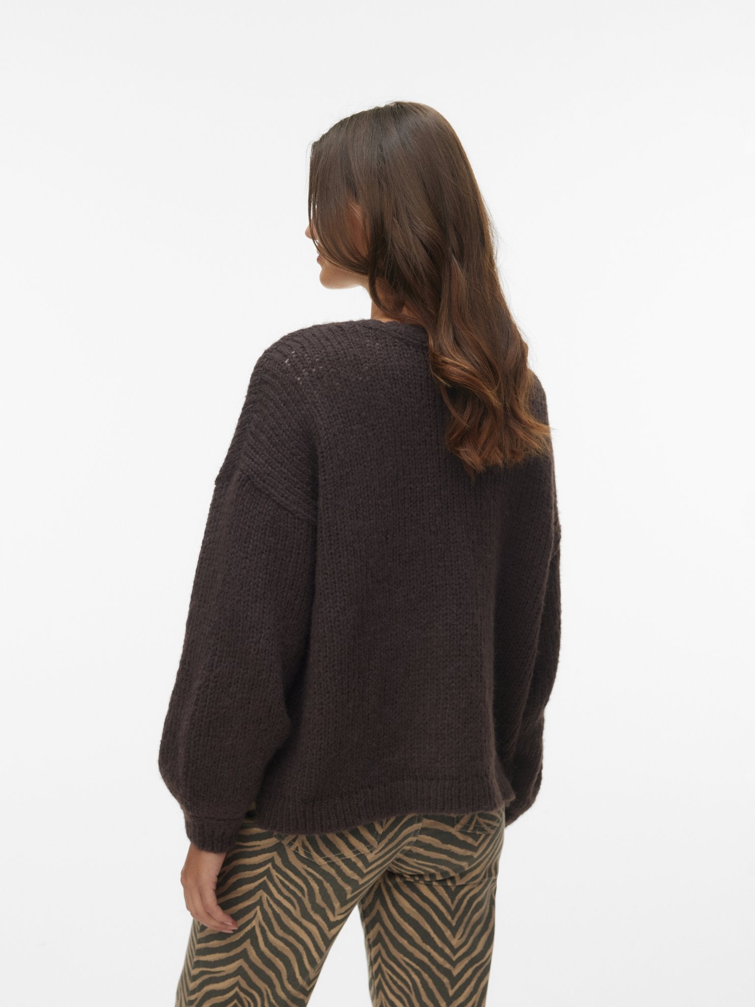 Vero Moda Damen Strickjacken Chocolate Torte