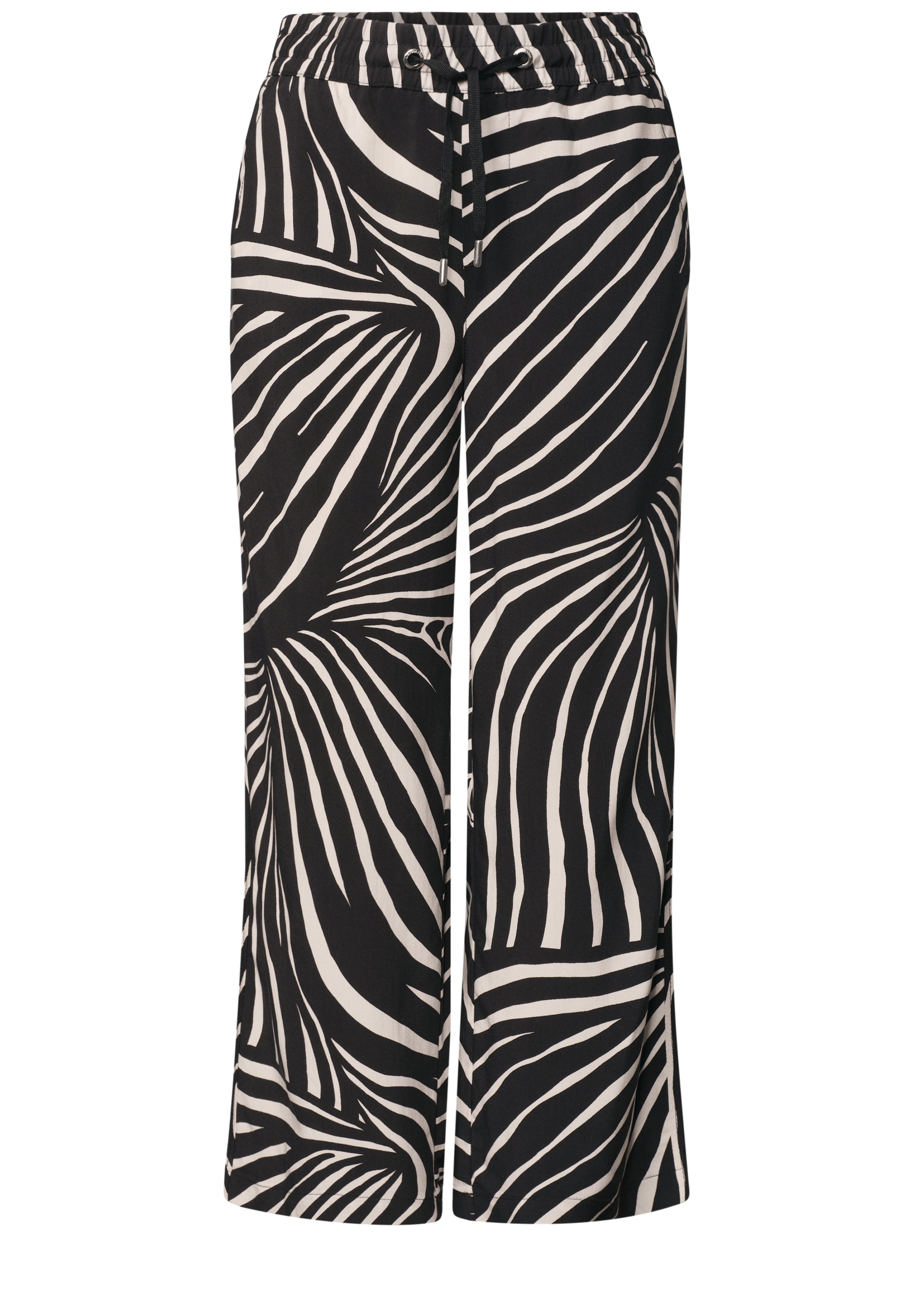 Street One Damen Hosen  Black