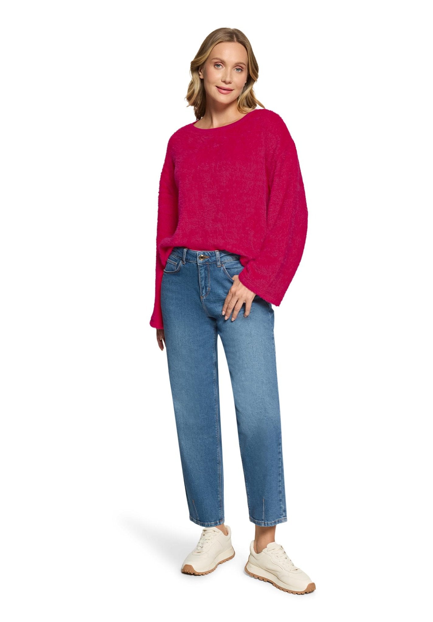 Cartoon Damen Sweatshirts Red Bud