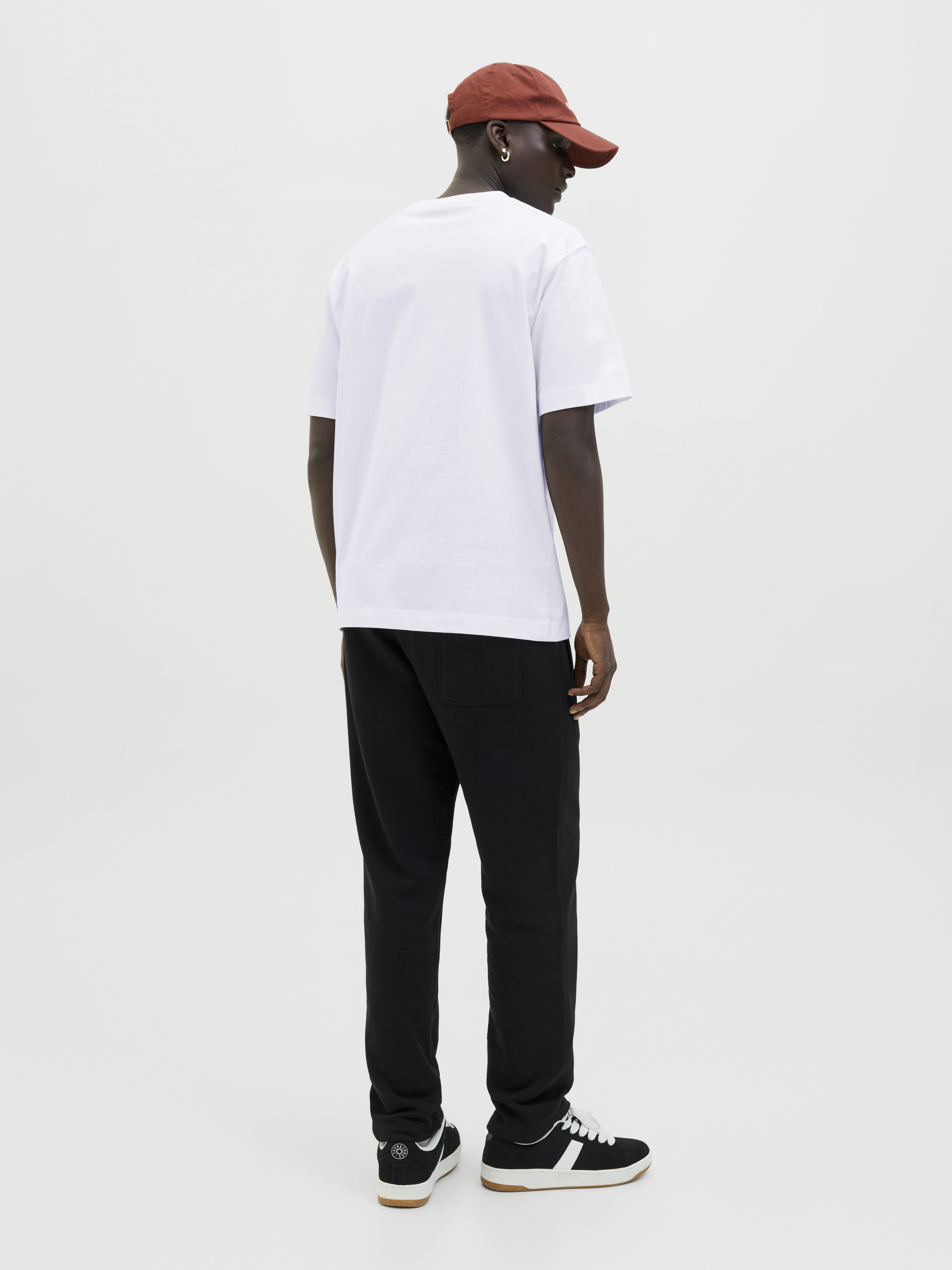 Jack & Jones Herren T-Shirts kurz Bright White