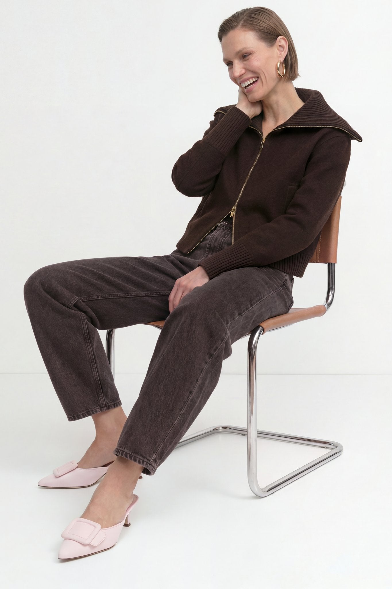 Rich & Royal Damen Jeans Chocolate Torte