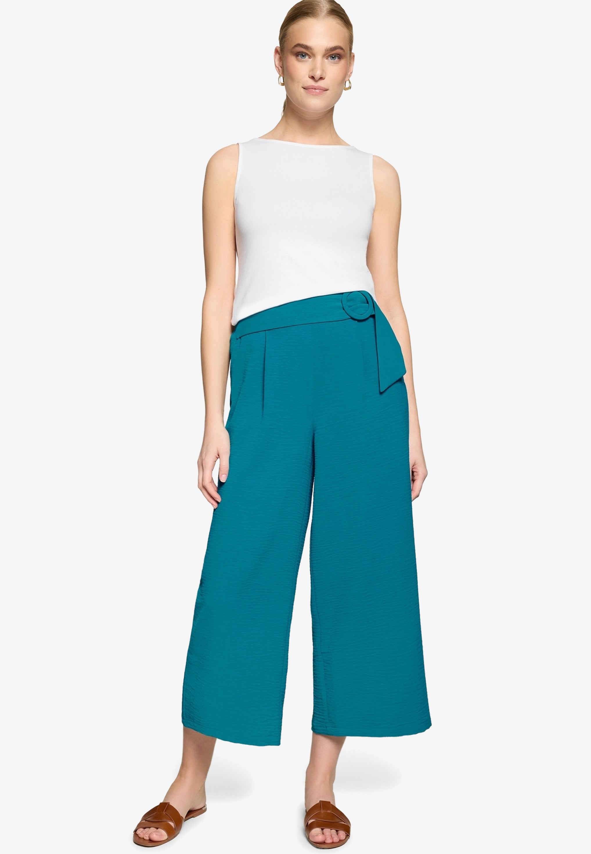 Zero Damen Hosen Deep Lagoon