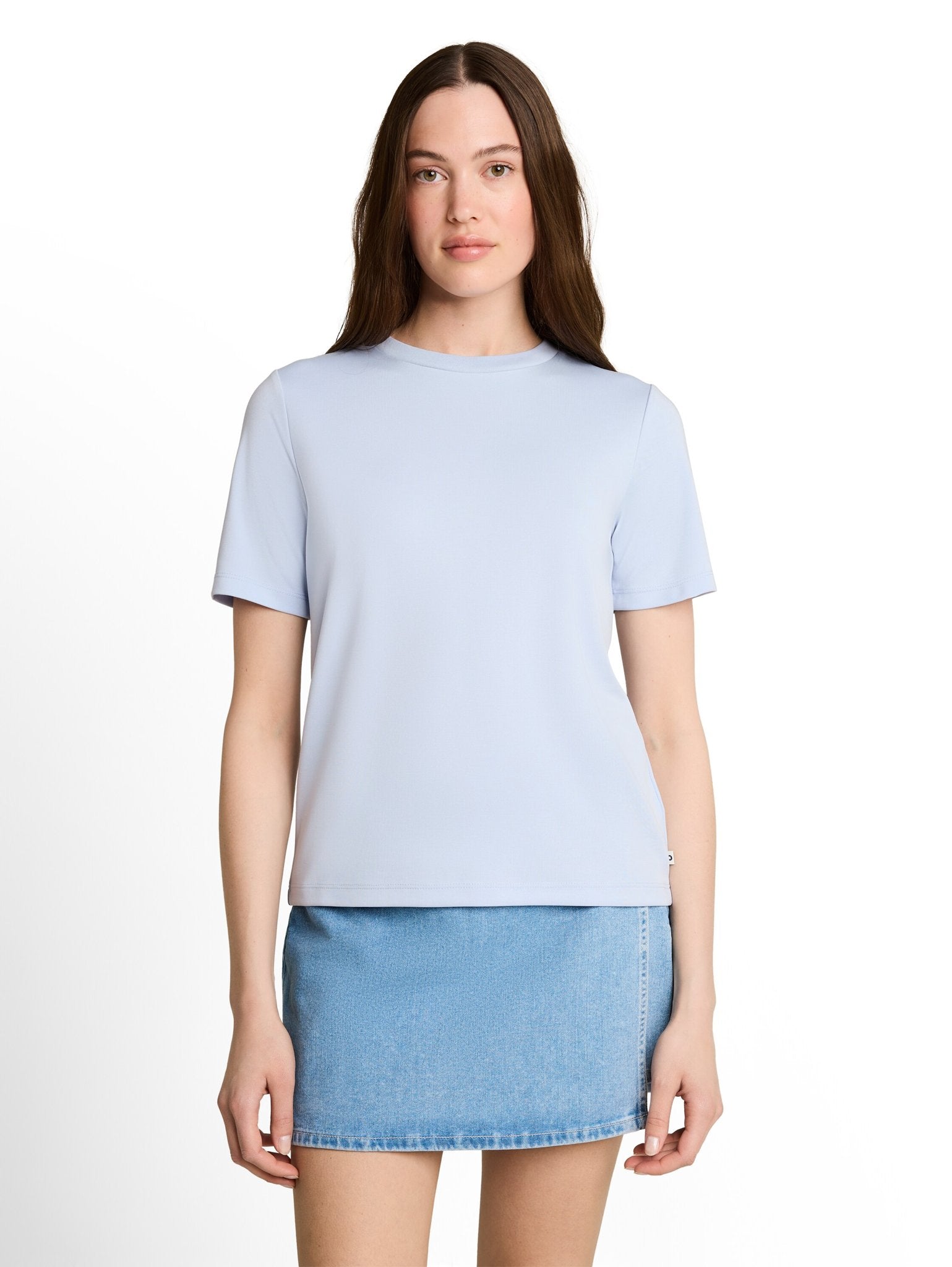 Tom Tailor denim Damen T-Shirts Mountain Sky Bl