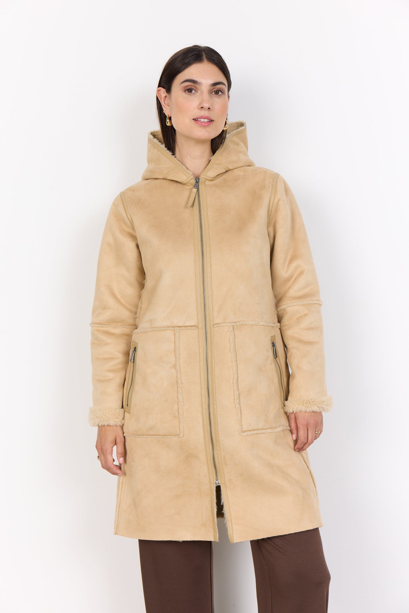 Soya Concept Damen Jacken Sand