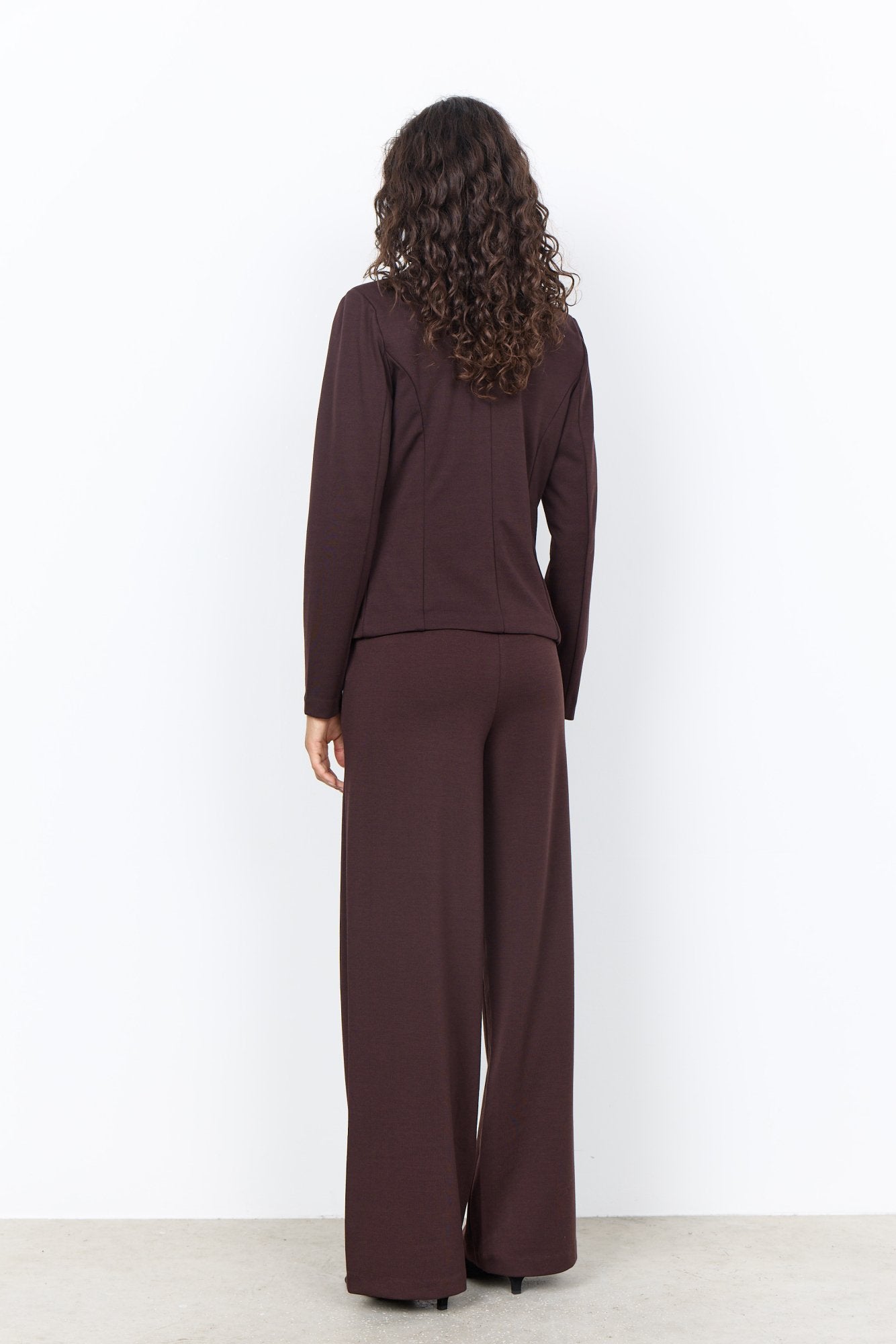 Soya Concept Damen Blazer Chocolate Plum