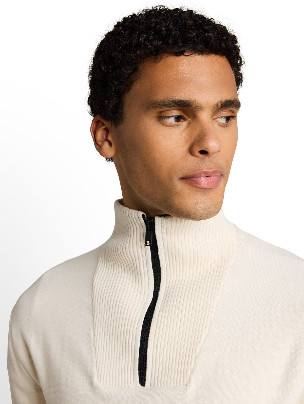 Tom Tailor denim Herren Pullover Gardenia White