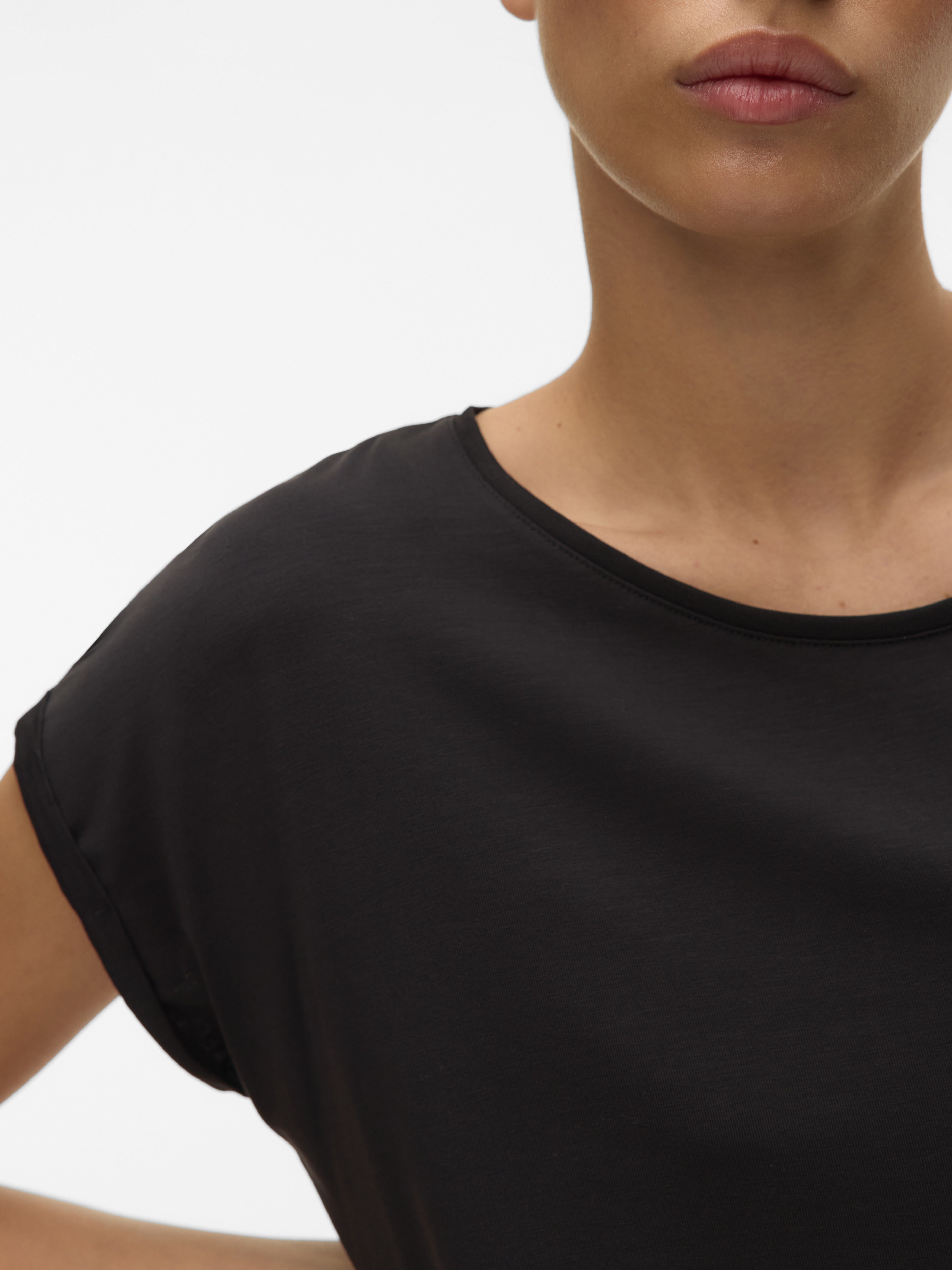 Vero Moda Damen T-Shirts Black