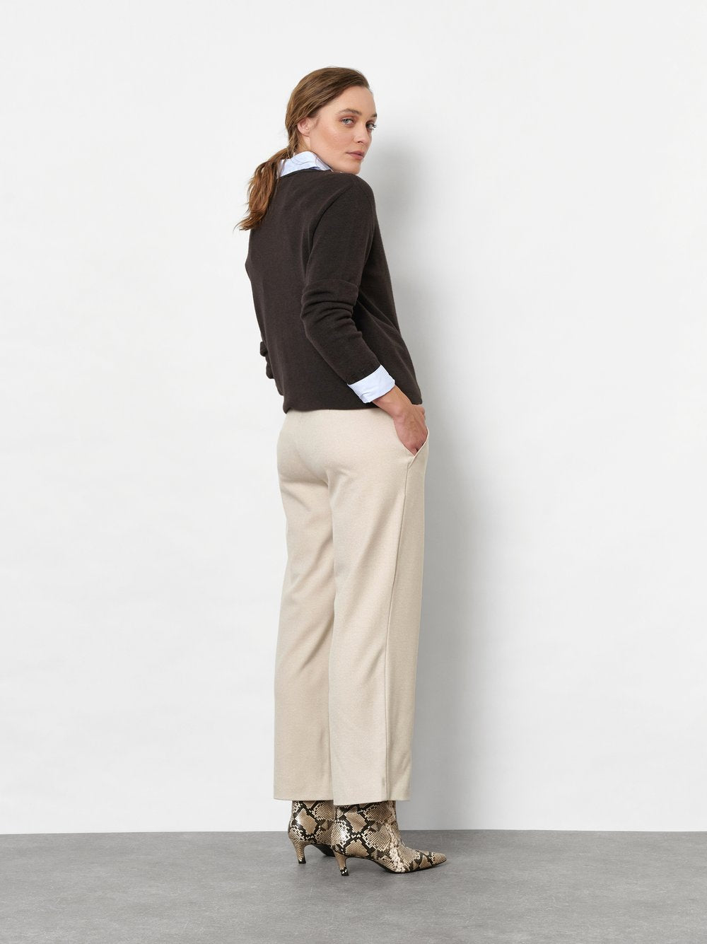 Toni Dress Damen Hosen Ecru