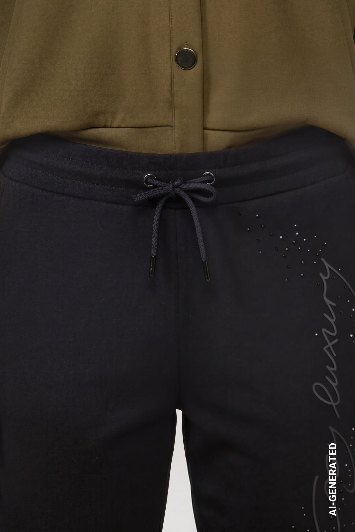 Monari Damen Hosen  Schwarz