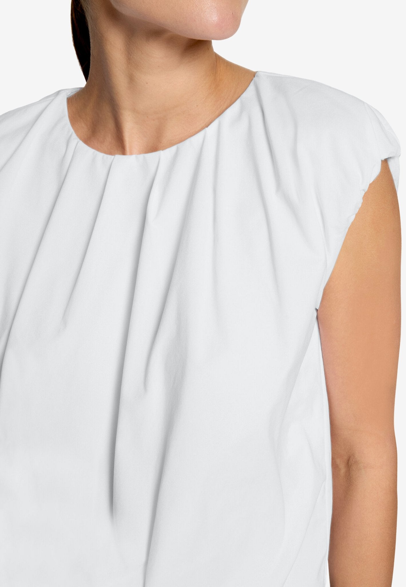 Zero Damen Tops Brilliant White