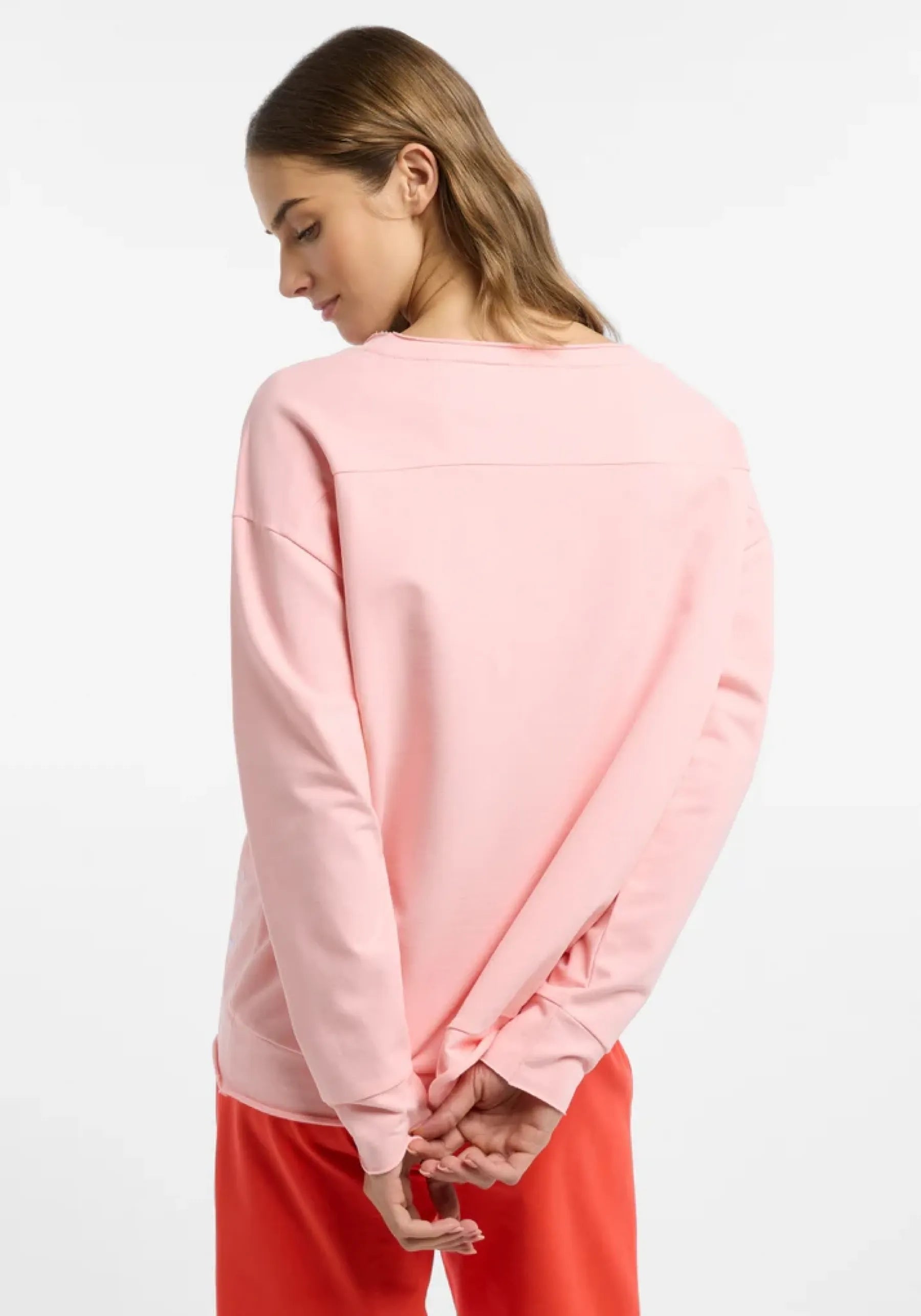 Elbsand Damen Sweatshirts  Papaya